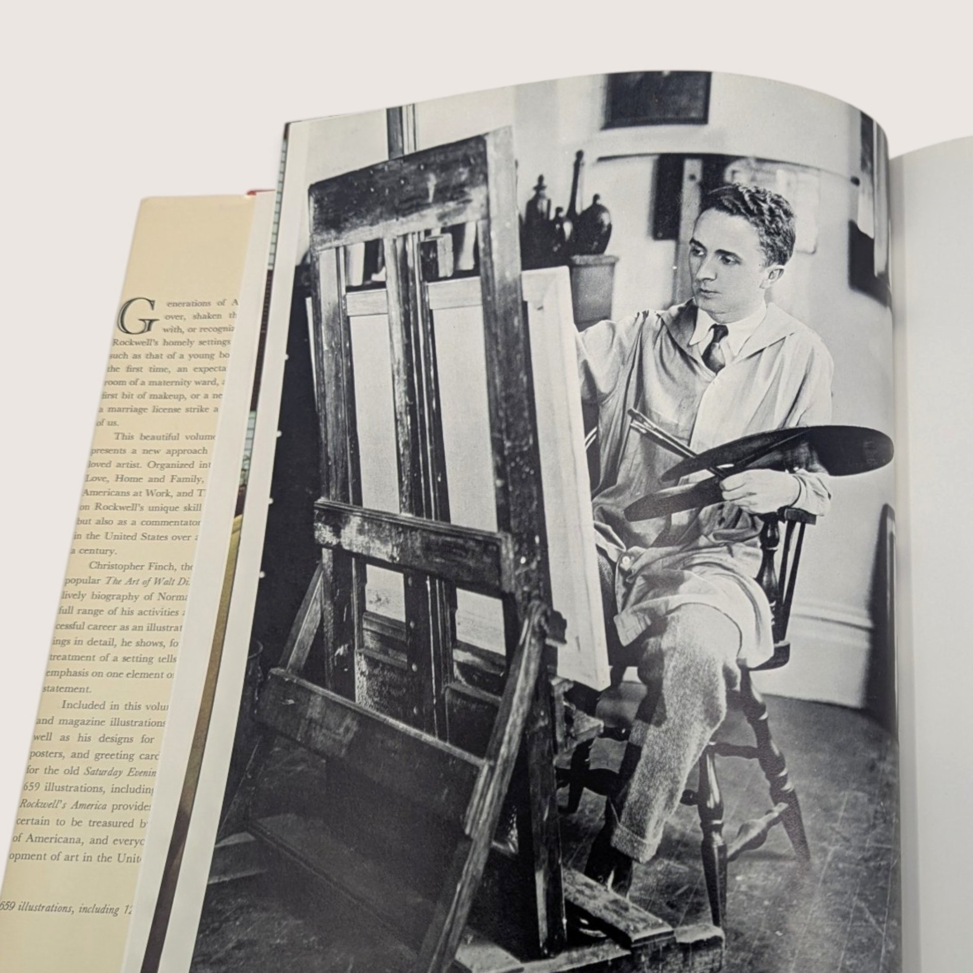 1976 Norman Rockwell's America Reader's Digest Edition Hardcover Book