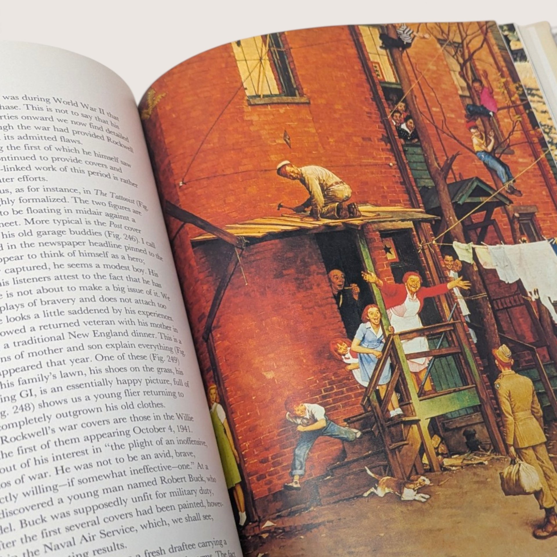 1976 Norman Rockwell's America Reader's Digest Edition Hardcover Book