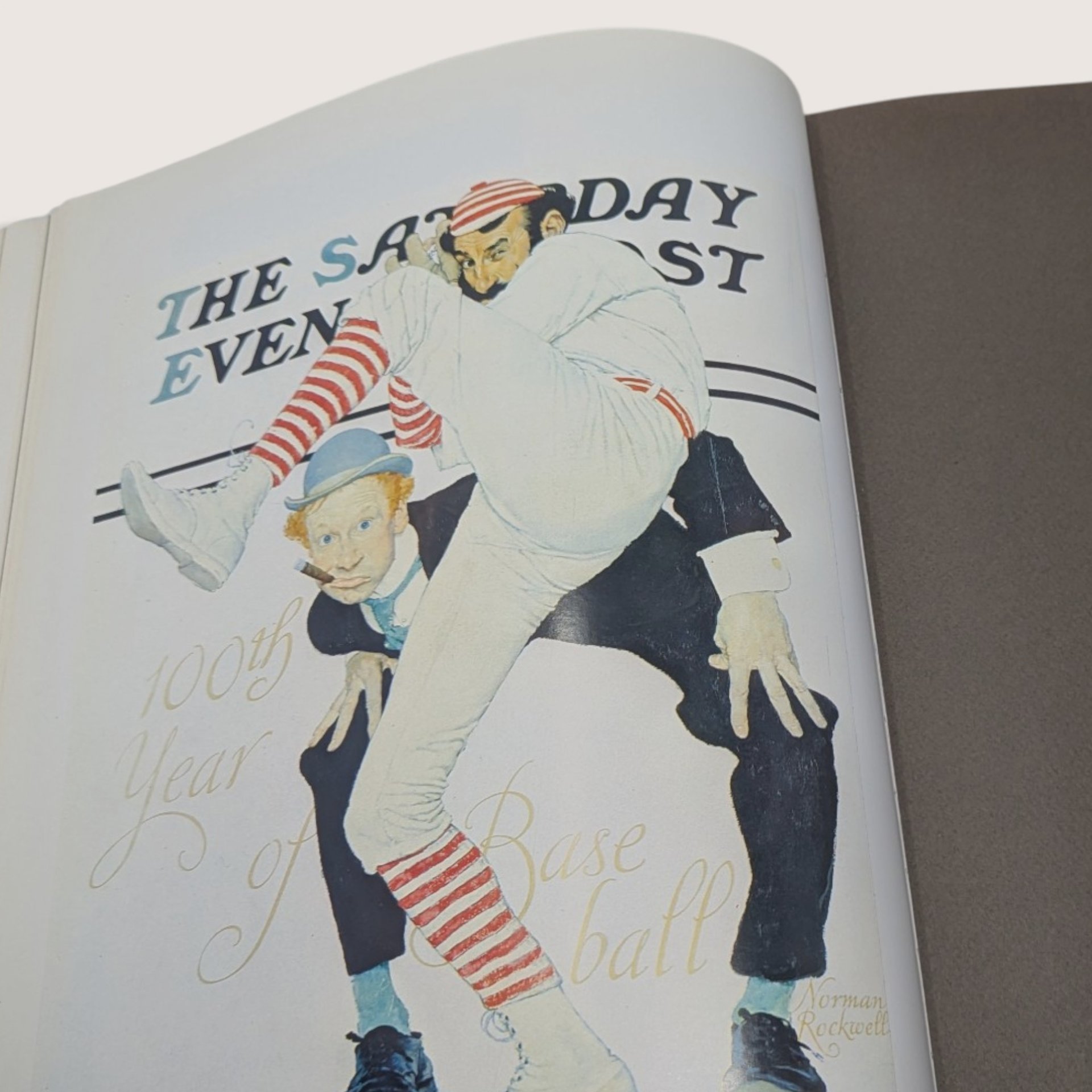 1970 Norman Rockwell Artist and Illustrator Large Hardcover Book