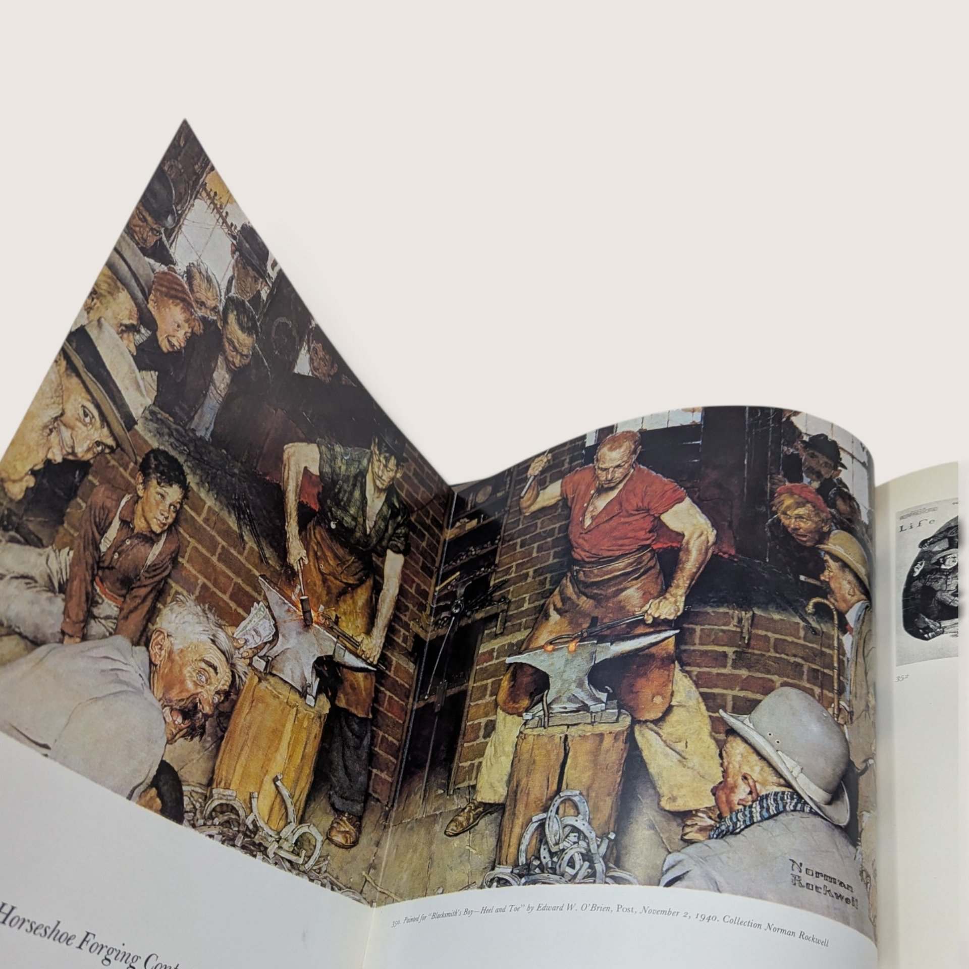 1970 Norman Rockwell Artist and Illustrator Large Hardcover Book