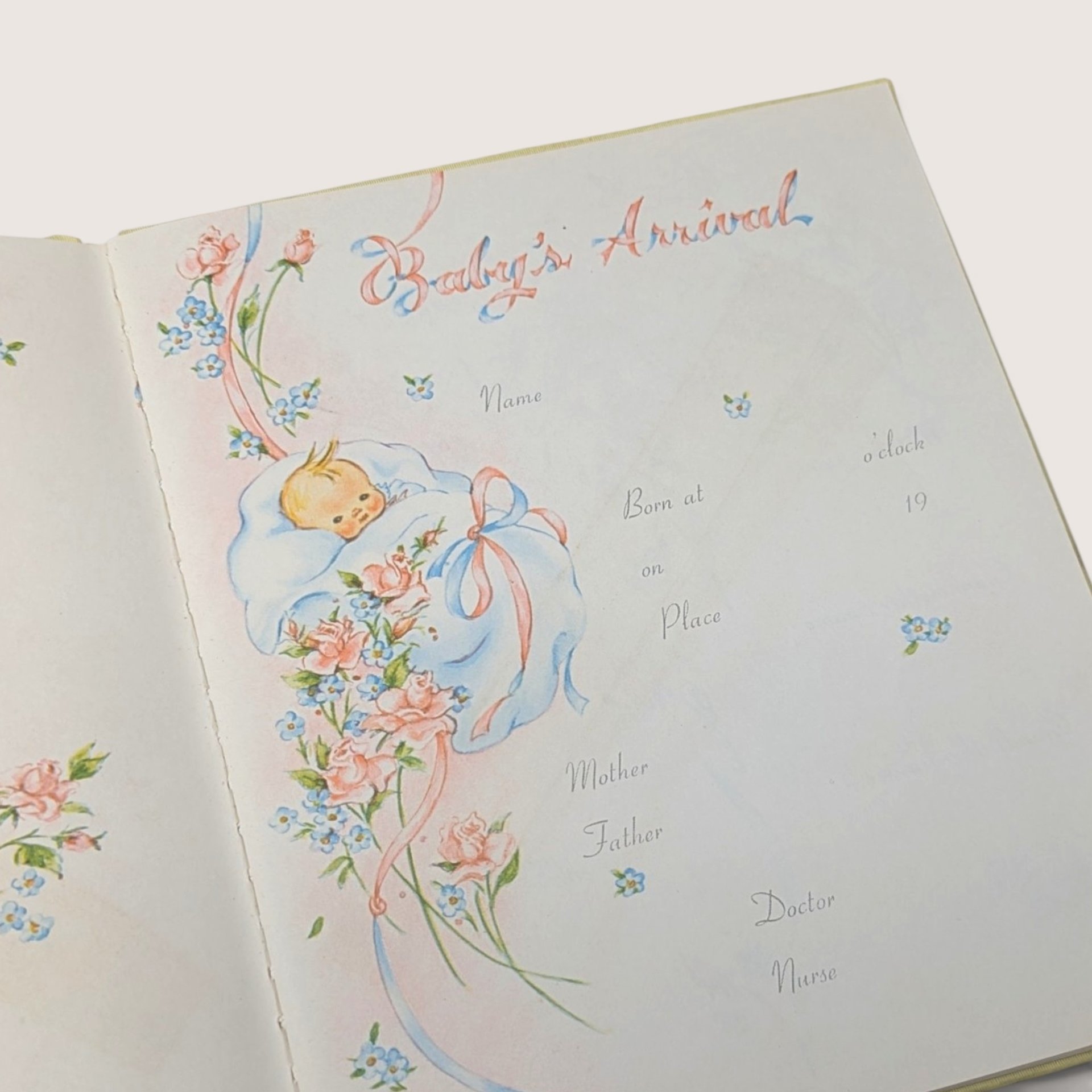 1971 The Story of Our Baby Book