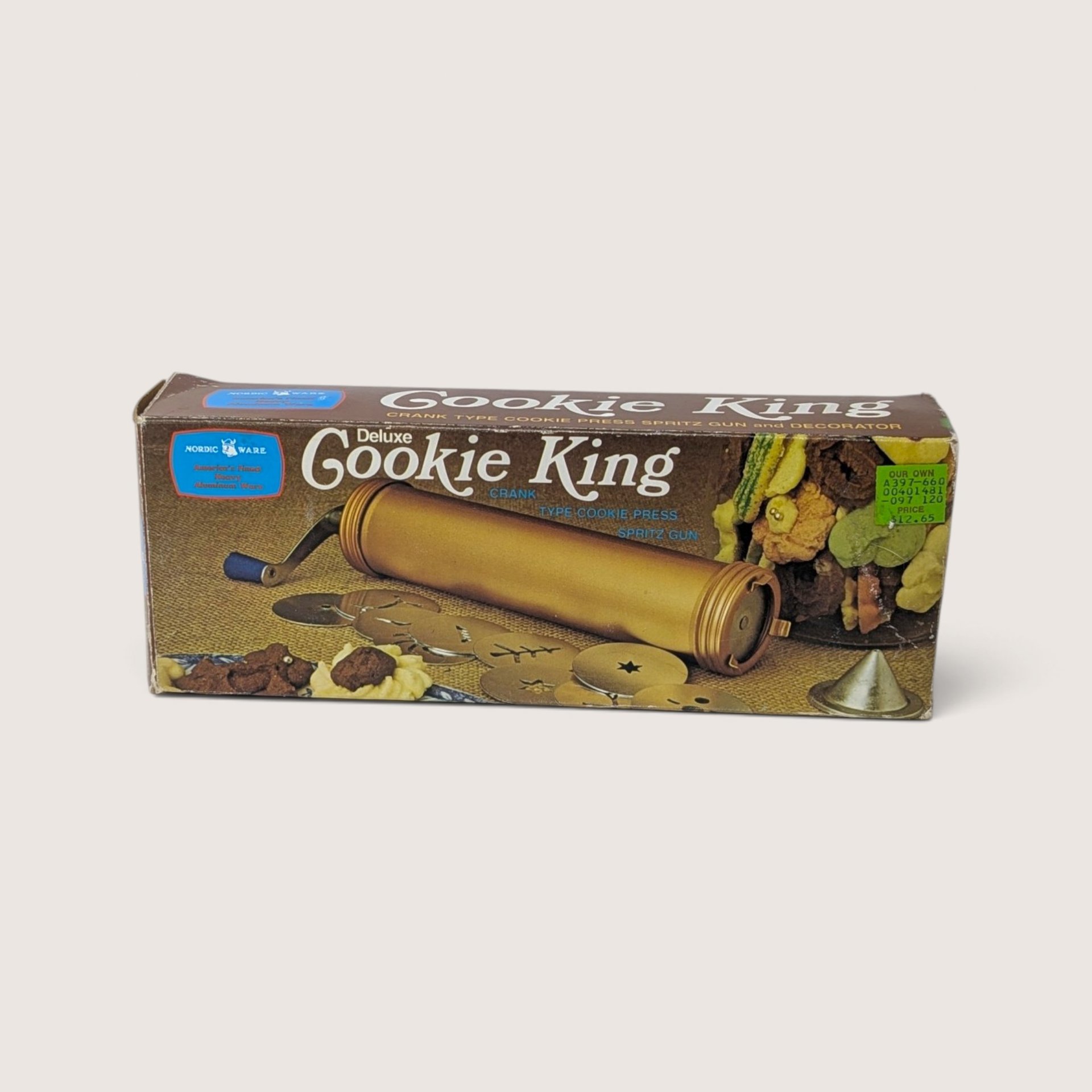 Vintage NordicWare Deluxe Cookie King Cookie Press