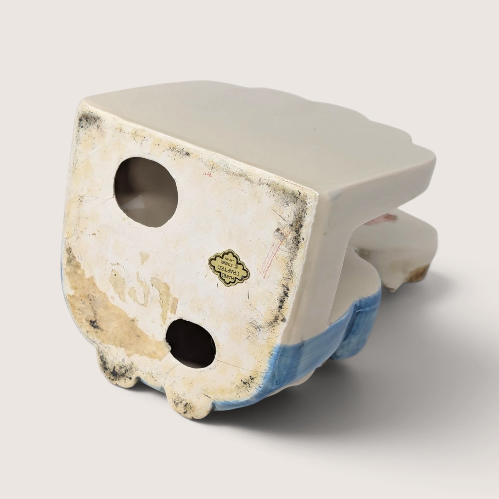 Vintage Otagiri Ceramic Bear Napkin Holder