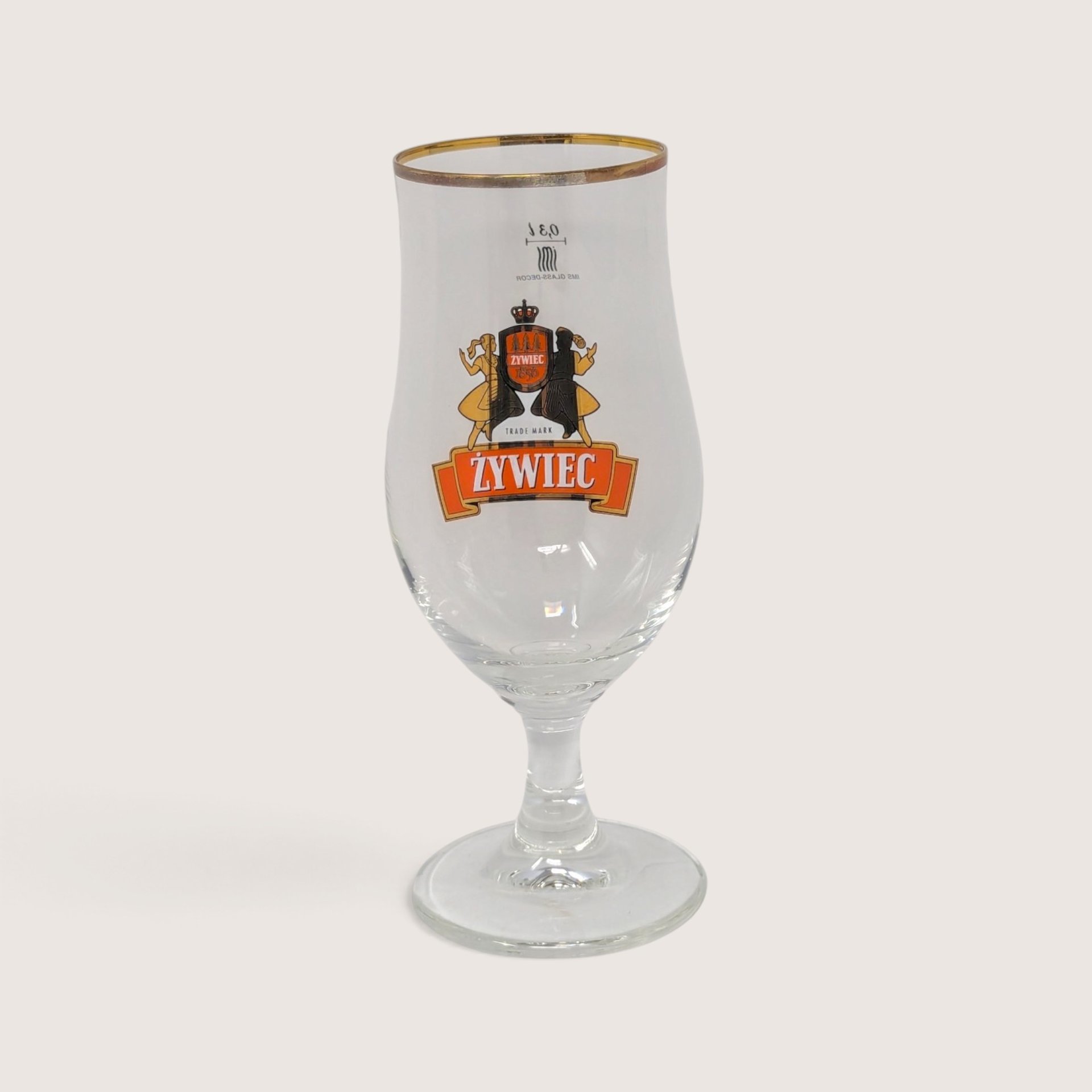 Vintage Ritzenhoff Cristal Zywiec Beer Glass Set 6