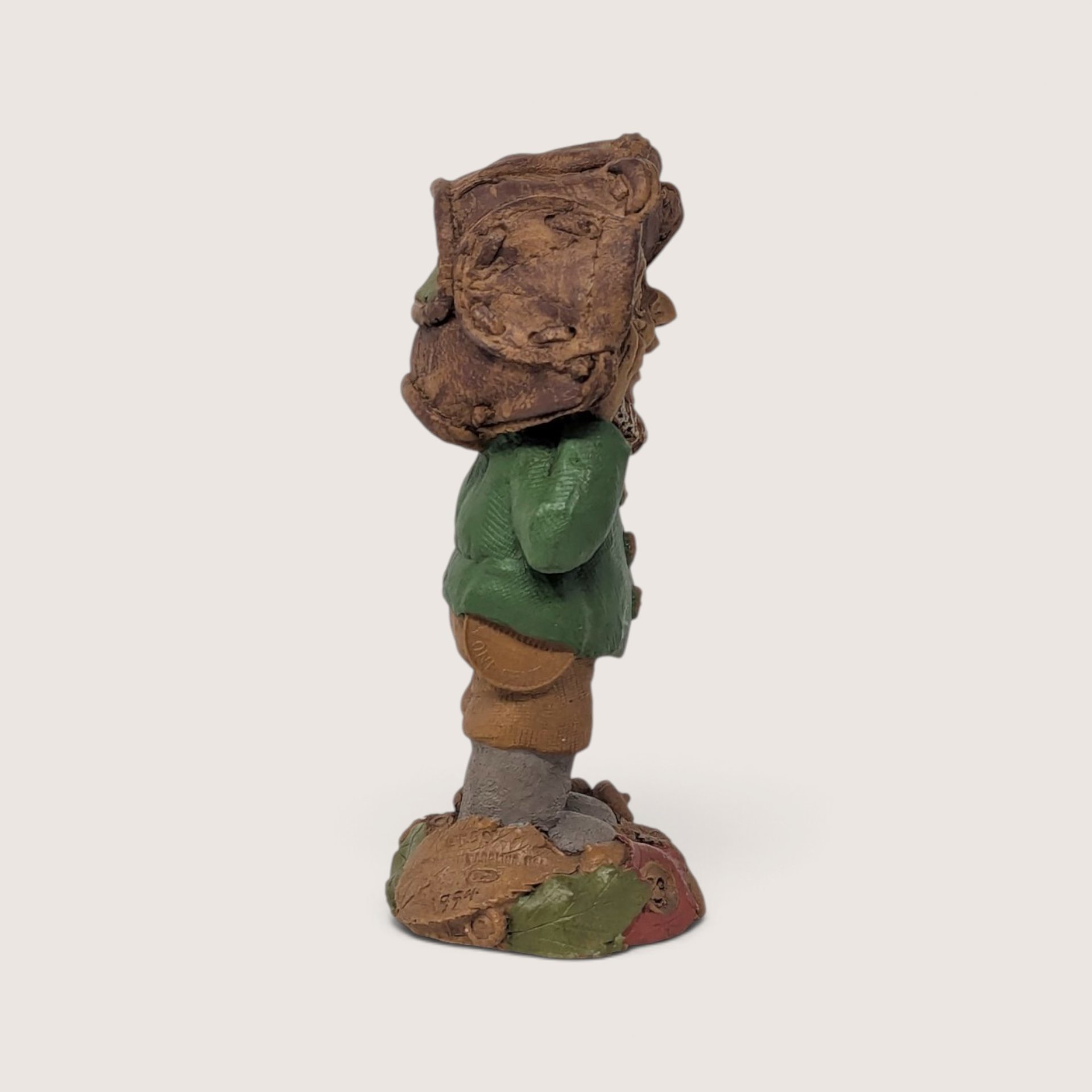 Vintage Tom Clark Gnome What Signed Figurine