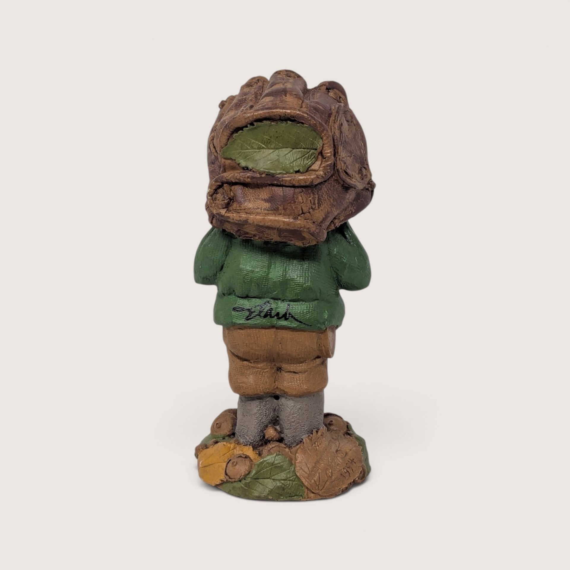 Vintage Tom Clark Gnome What Signed Figurine