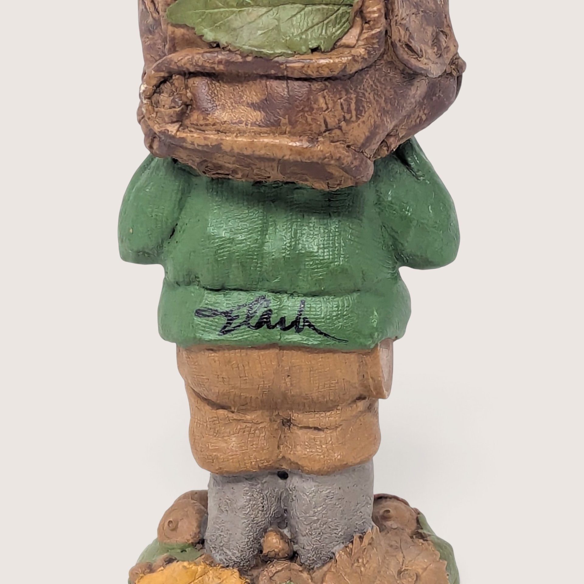 Vintage Tom Clark Gnome What Signed Figurine