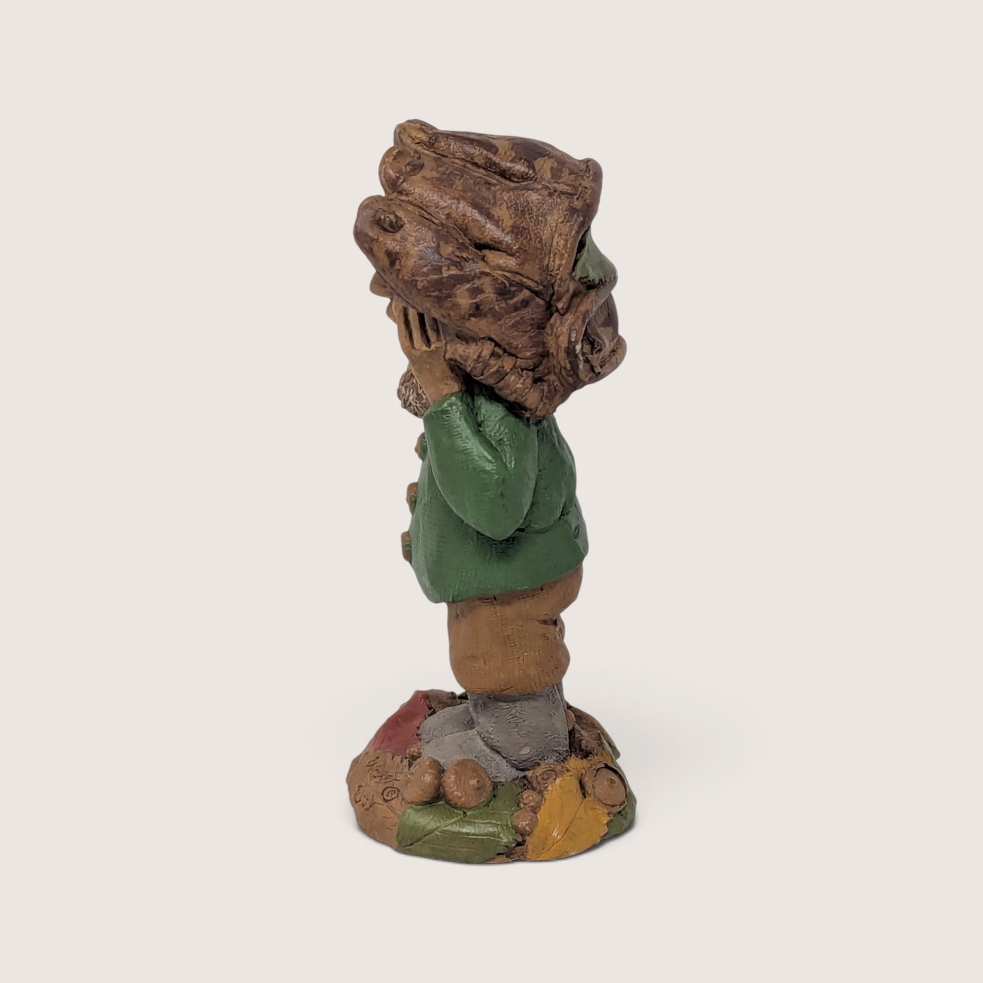 Vintage Tom Clark Gnome What Signed Figurine