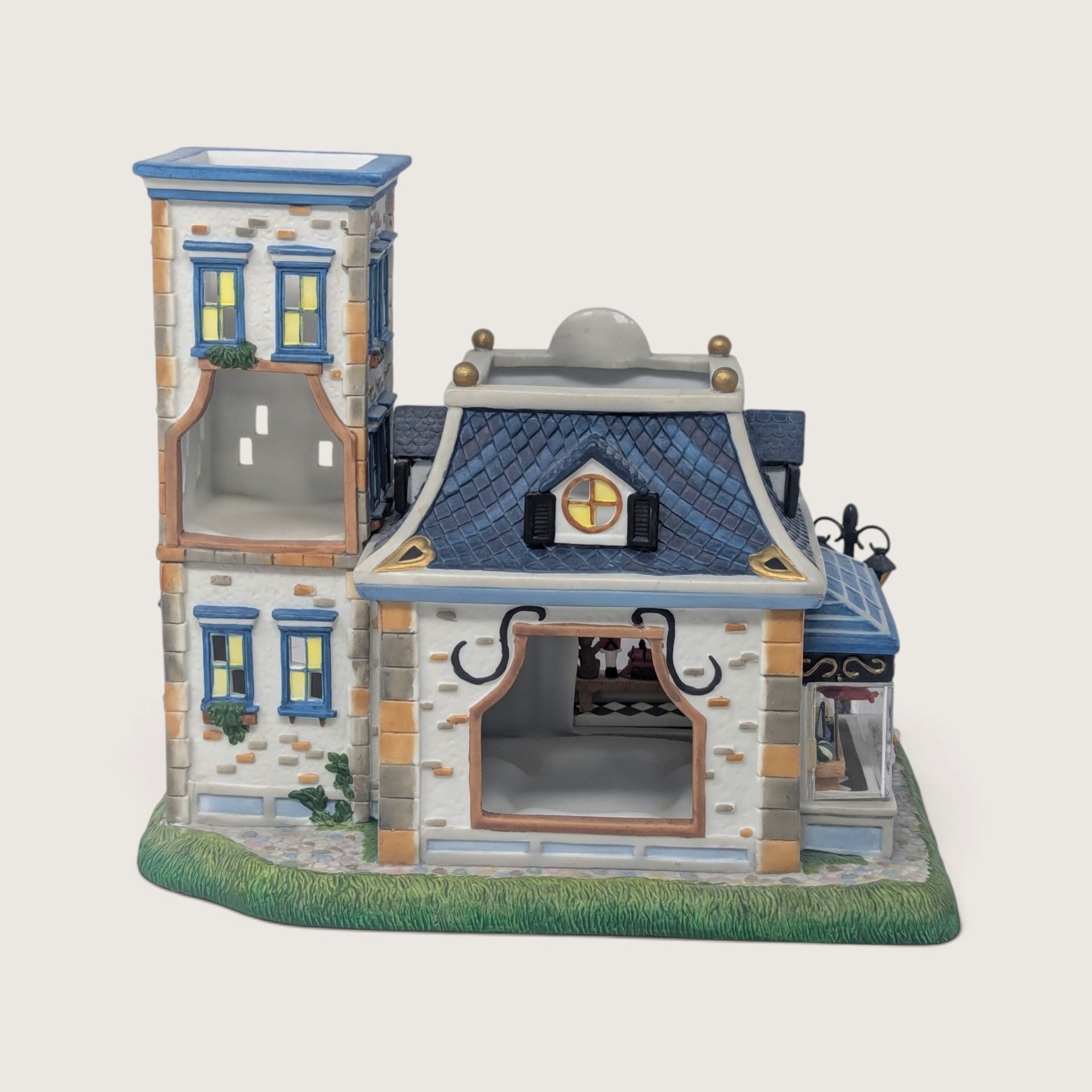 Vintage PartyLite Old World Village Toy Shoppe Candle Holder Building 6