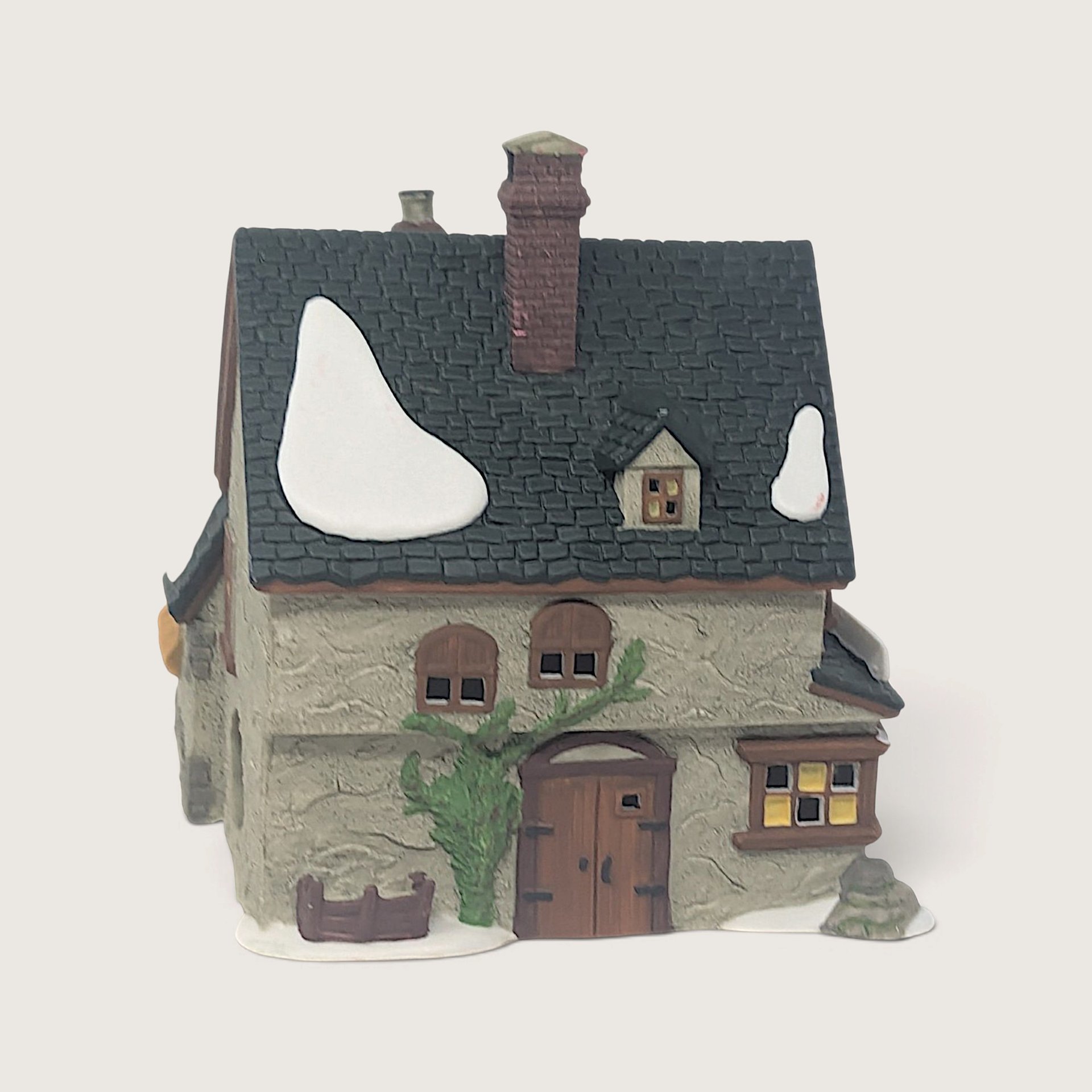 Vintage 1994 Dept 56 Giggleswick Mutton & Ham Light Up Village House