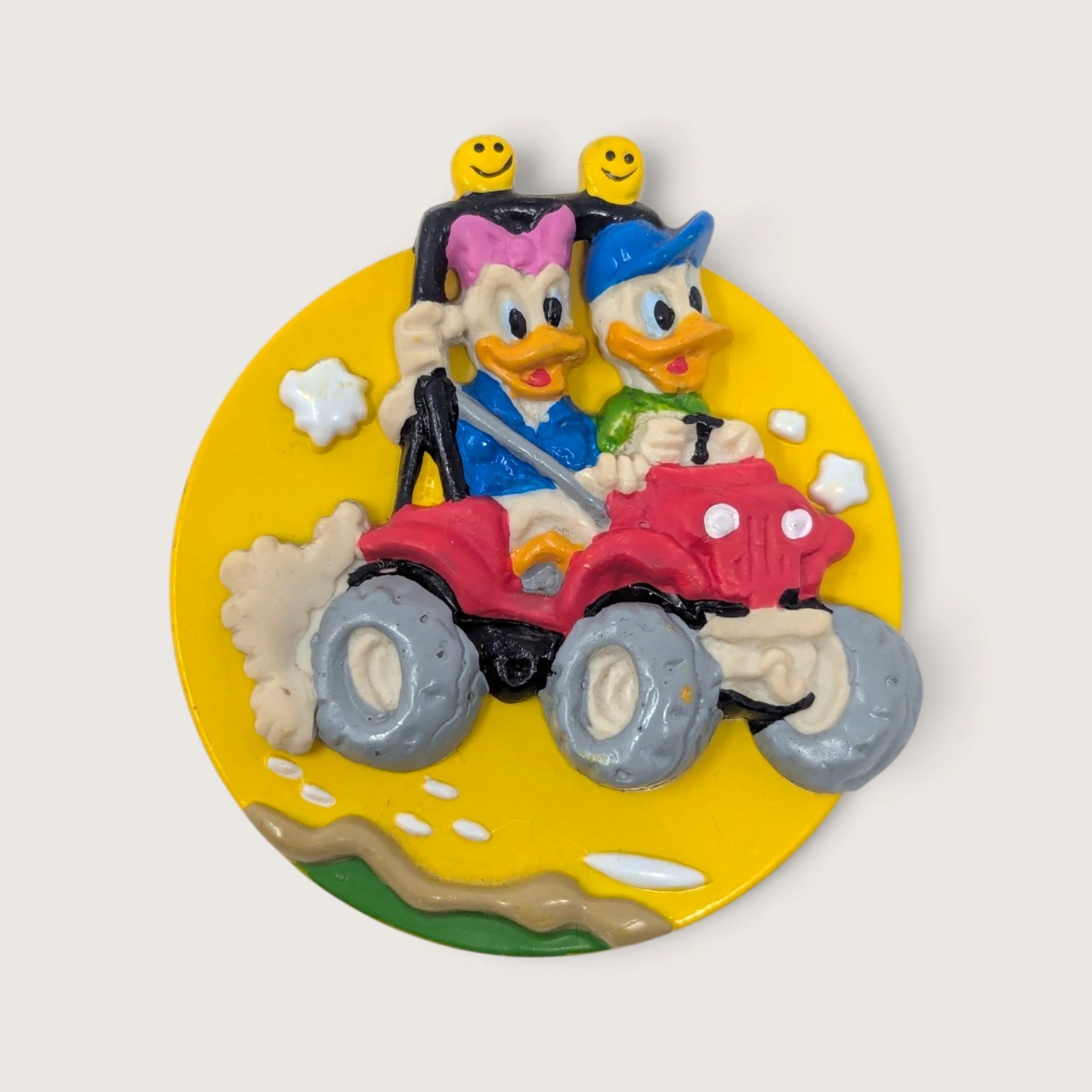 Vintage Cartoon Character Refrigerator Magnets Set of 6