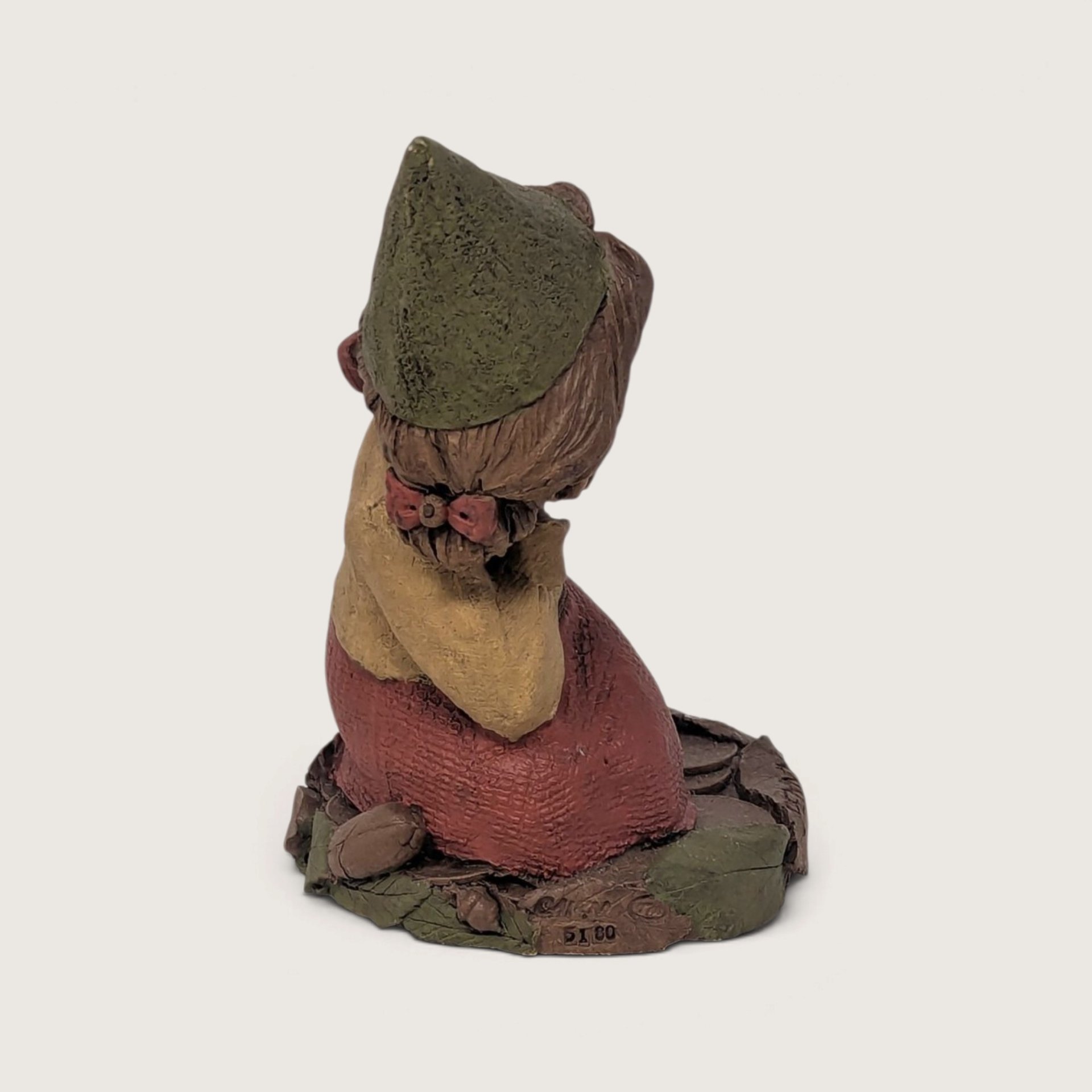Vintage Signed 1990s Tom Clark Penny Gnome Figurine