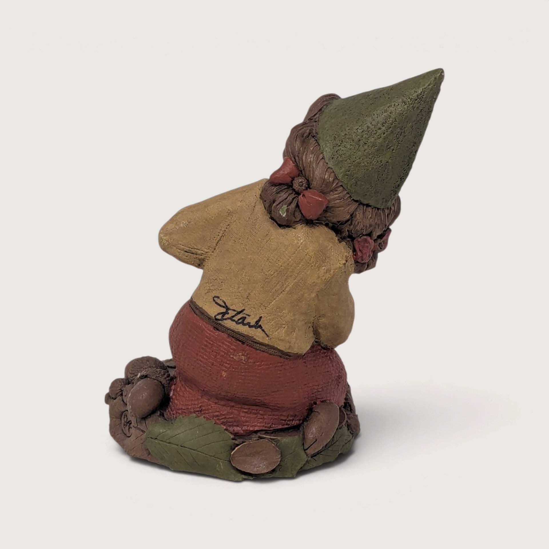 Vintage Signed 1990s Tom Clark Penny Gnome Figurine