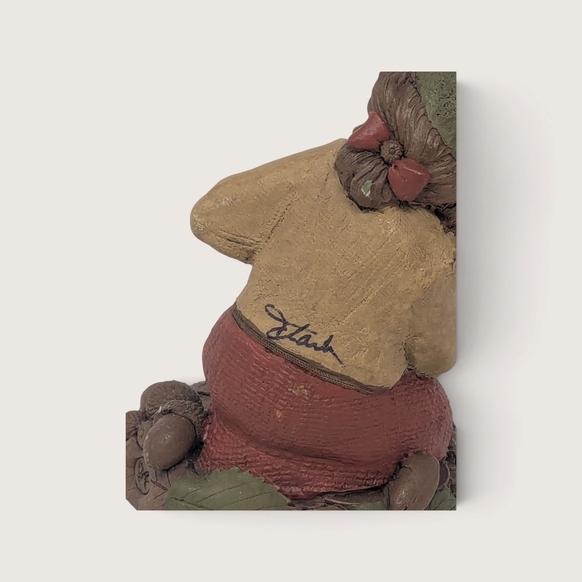 Vintage Signed 1990s Tom Clark Penny Gnome Figurine