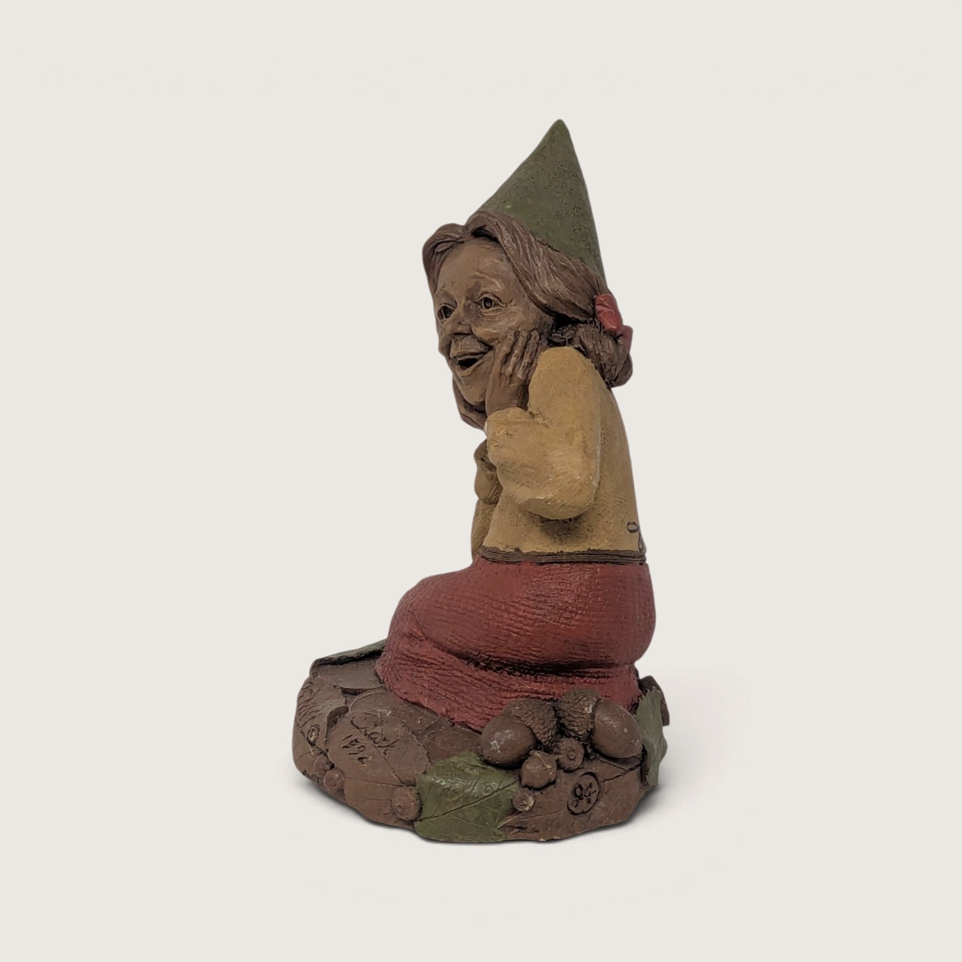 Vintage Signed 1990s Tom Clark Penny Gnome Figurine
