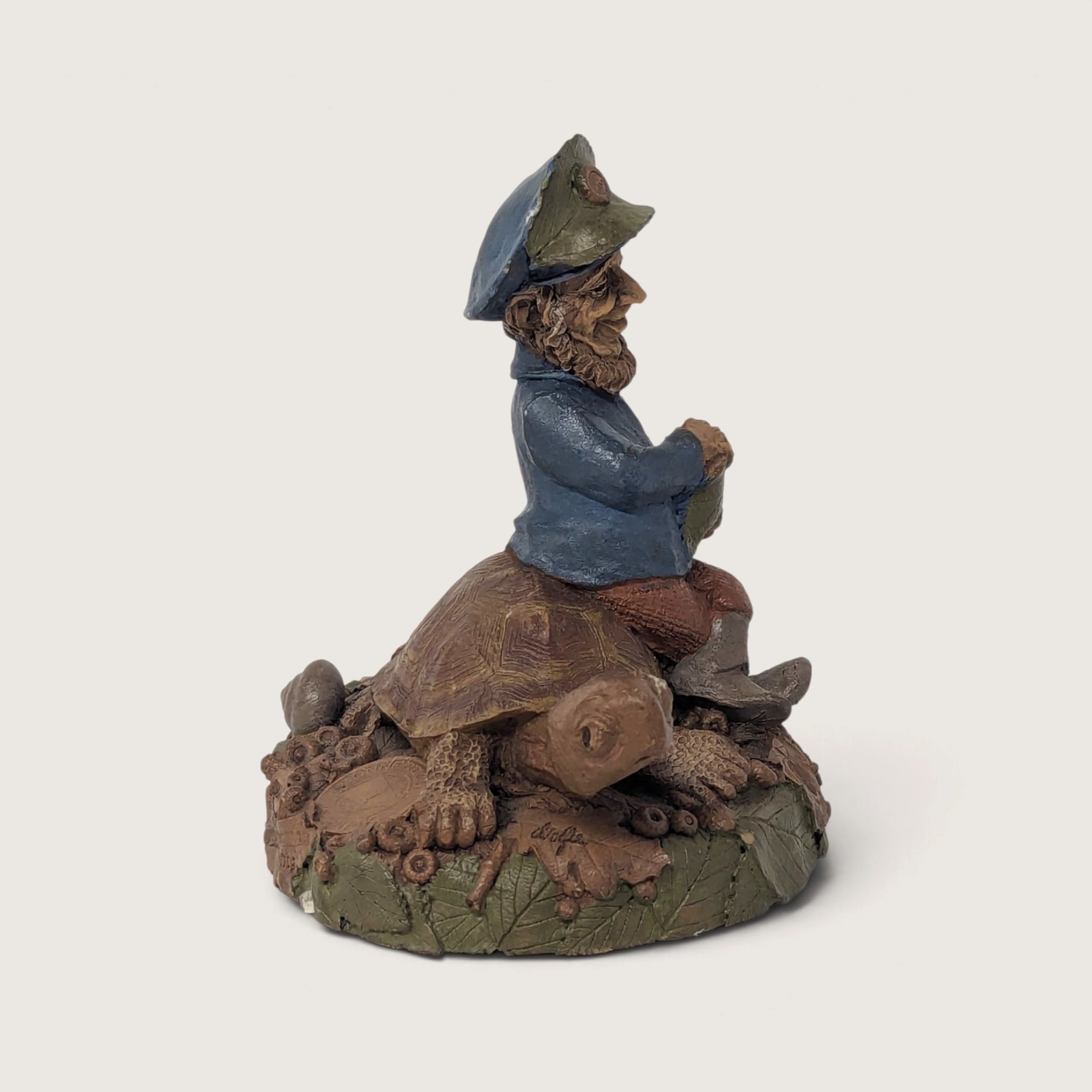 Vintage 1994 Tom Clark No Passing Zone Gnome Figurine Dual Signed
