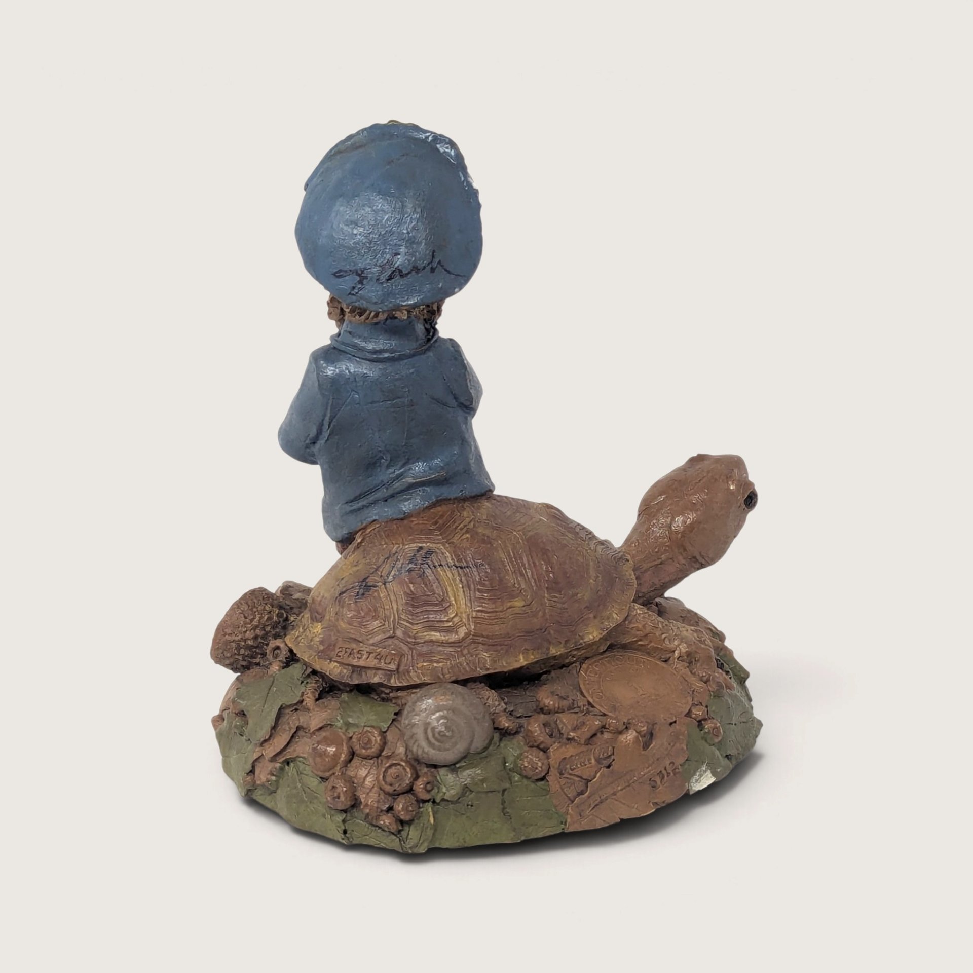 Vintage 1994 Tom Clark No Passing Zone Gnome Figurine Dual Signed