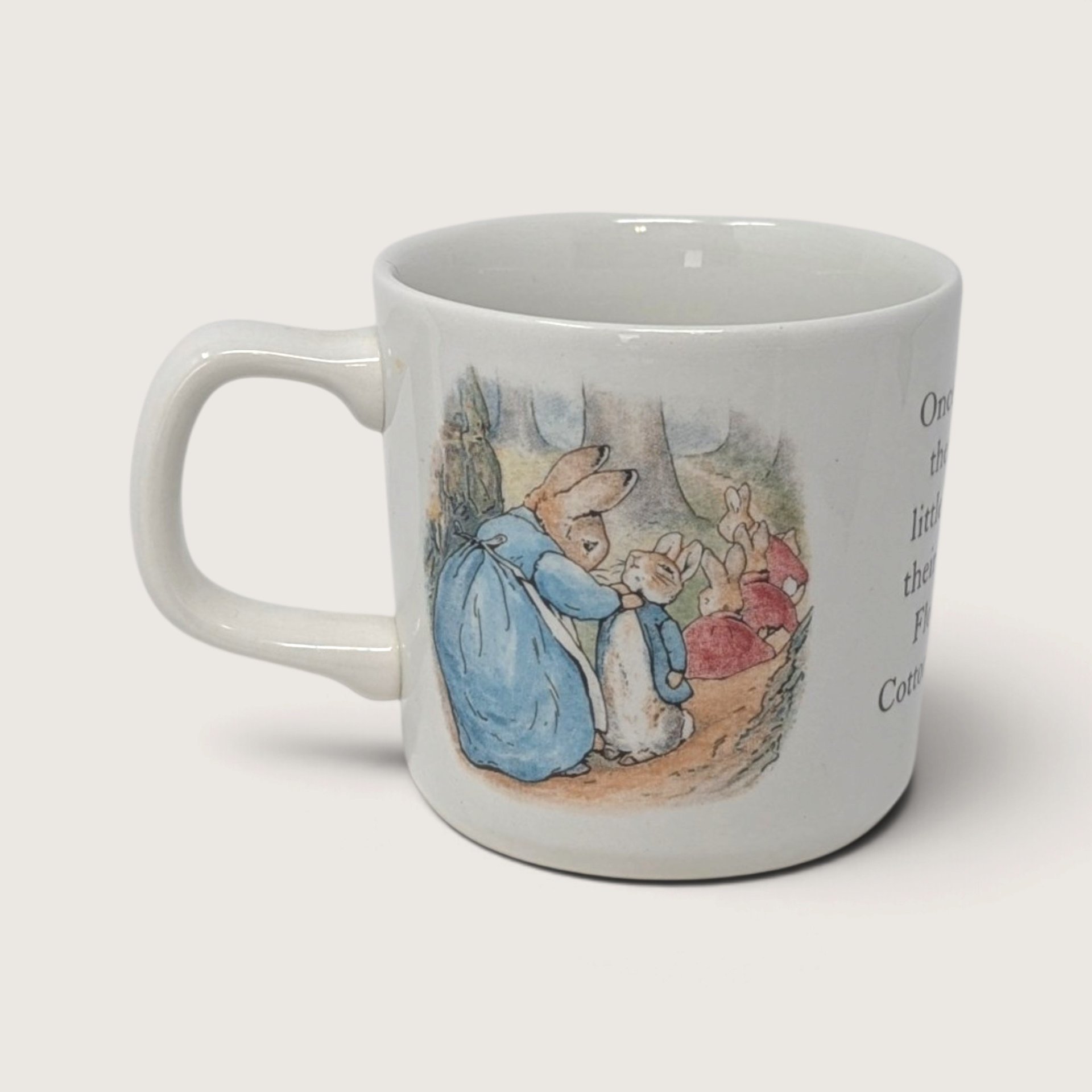 Vintage Wedgwood Peter Rabbit 3 Piece Childs Dinner Set 