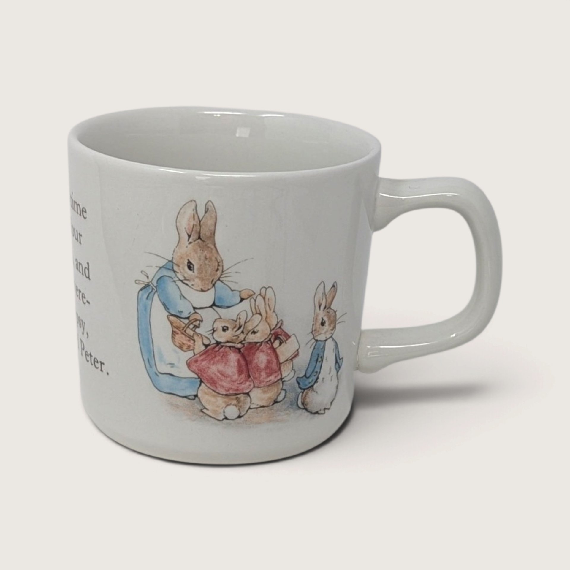 Vintage Wedgwood Peter Rabbit 3 Piece Childs Dinner Set 