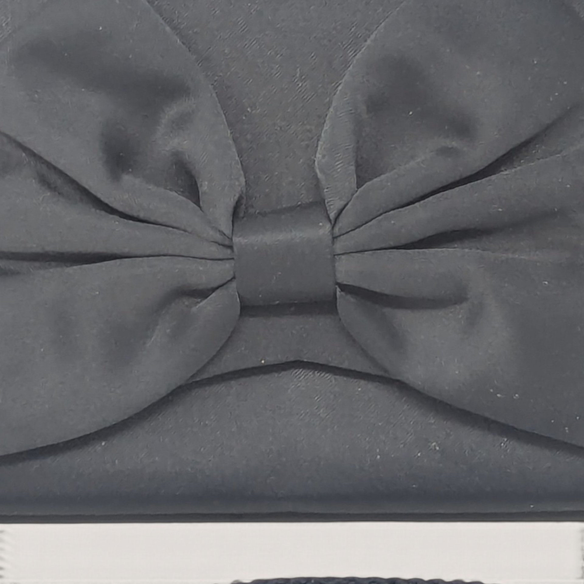Vintage Milor Black Satin Evening Bag