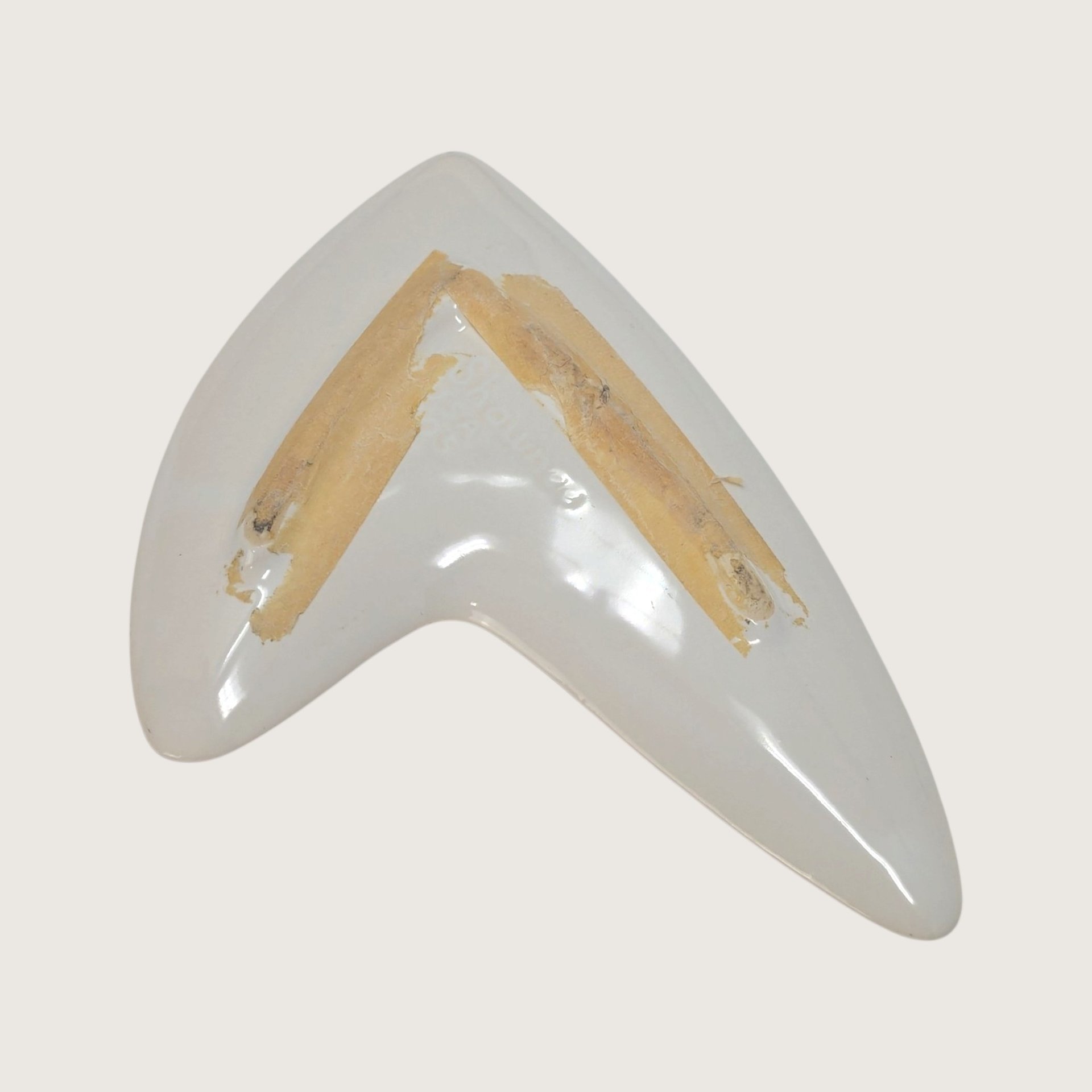 Vintage Shawnee Pottery Boomerang Gold Splatter Atomic MCM Catchall