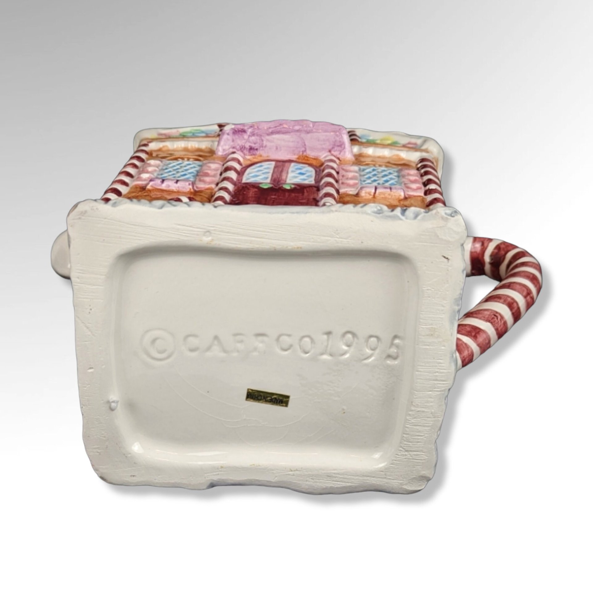 Caffco 1995 Gingerbread House Teapot