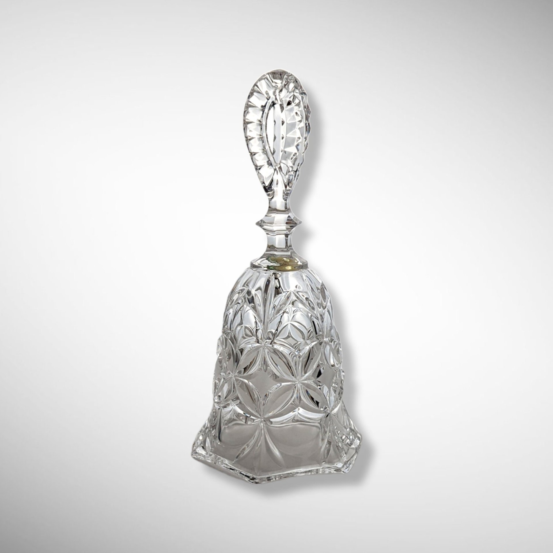 Vintage Echt Bleikristall Lead Crystal Bell Made by Hofbauer of Germany