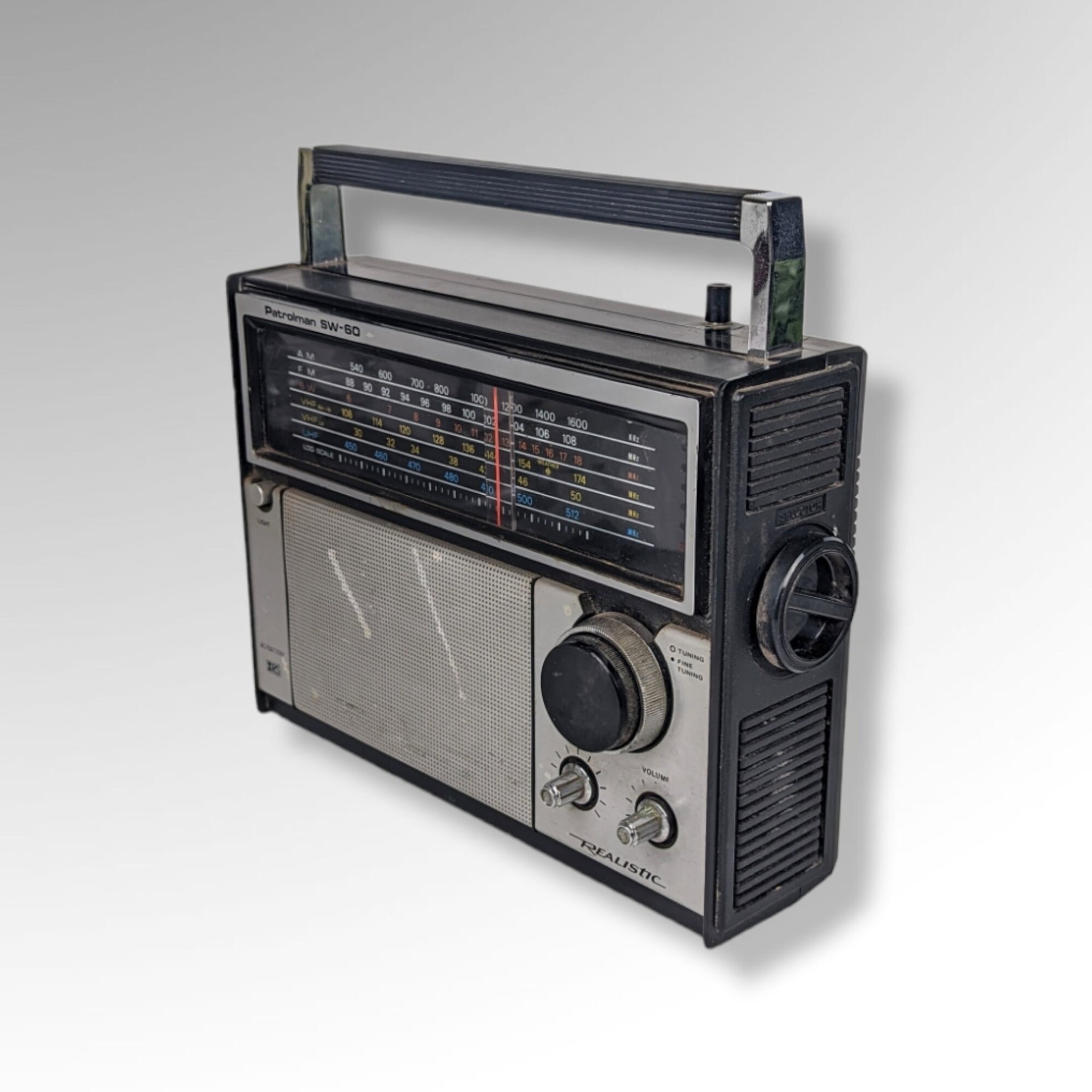 Realistic Patrolman SW-60 Radio
