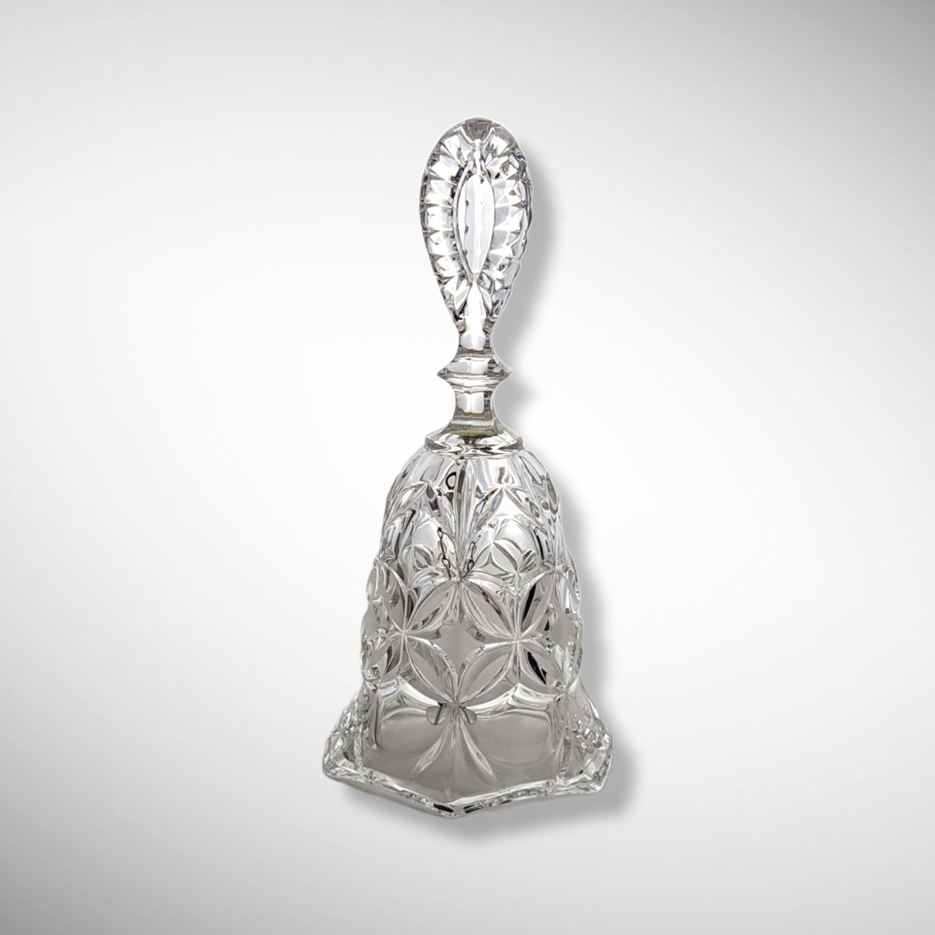 Vintage Echt Bleikristall Lead Crystal Bell Made by Hofbauer of Germany