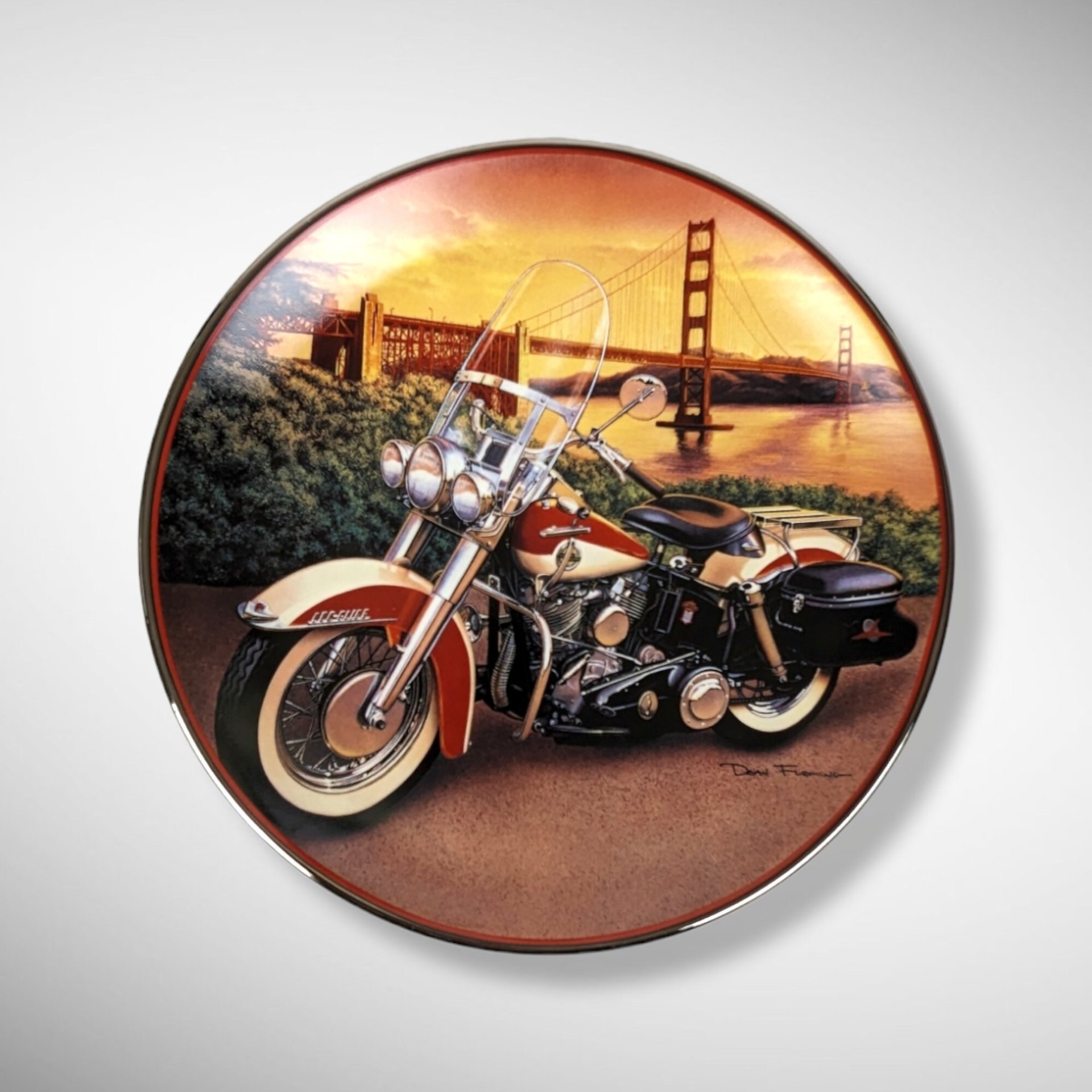 Franklin Mint Collector Plates (1958 Duo-Glide & 1994 Special), Your Choice