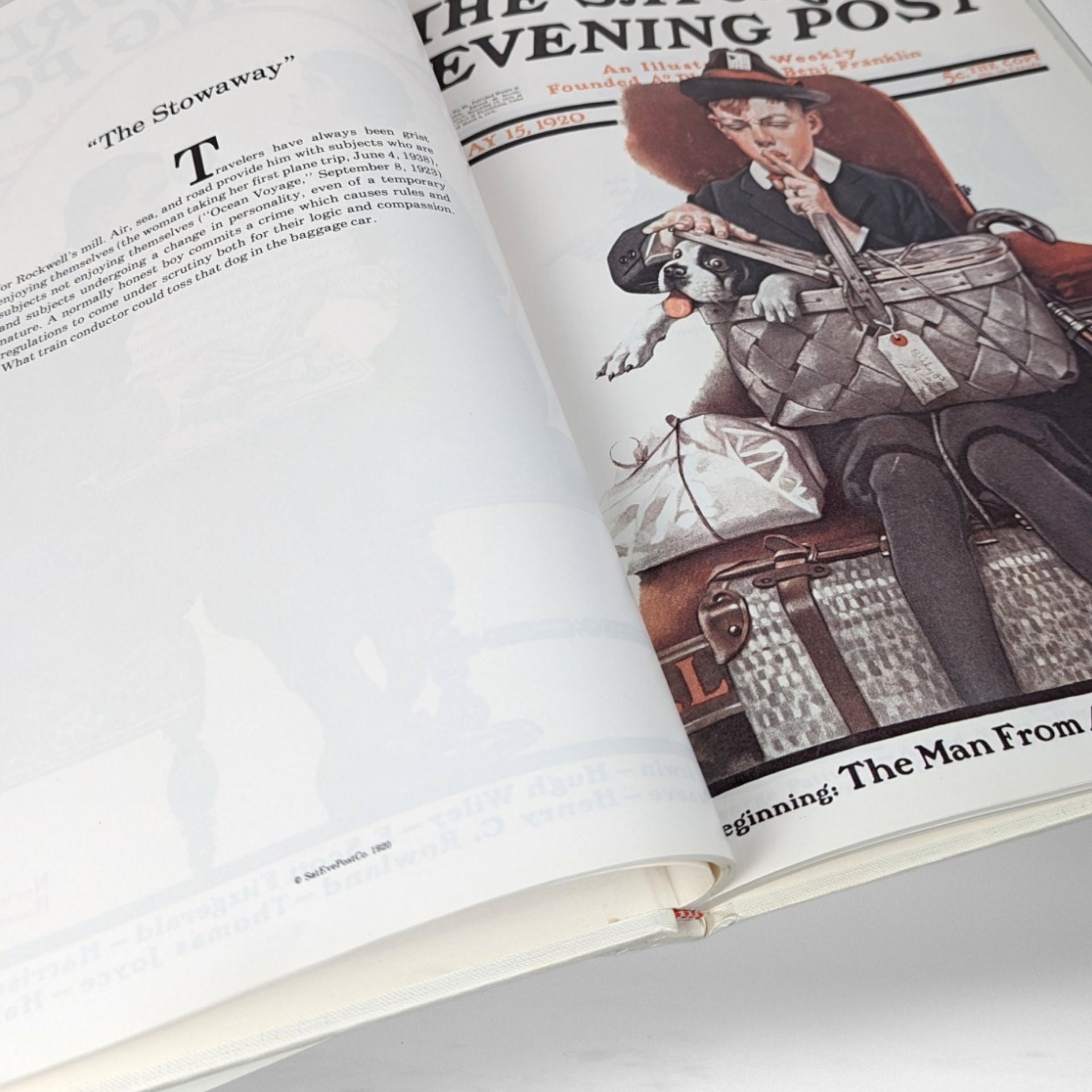 Vintage Norman Rockwell Saturday Evening Post: The Early Years 1916-1928 Book