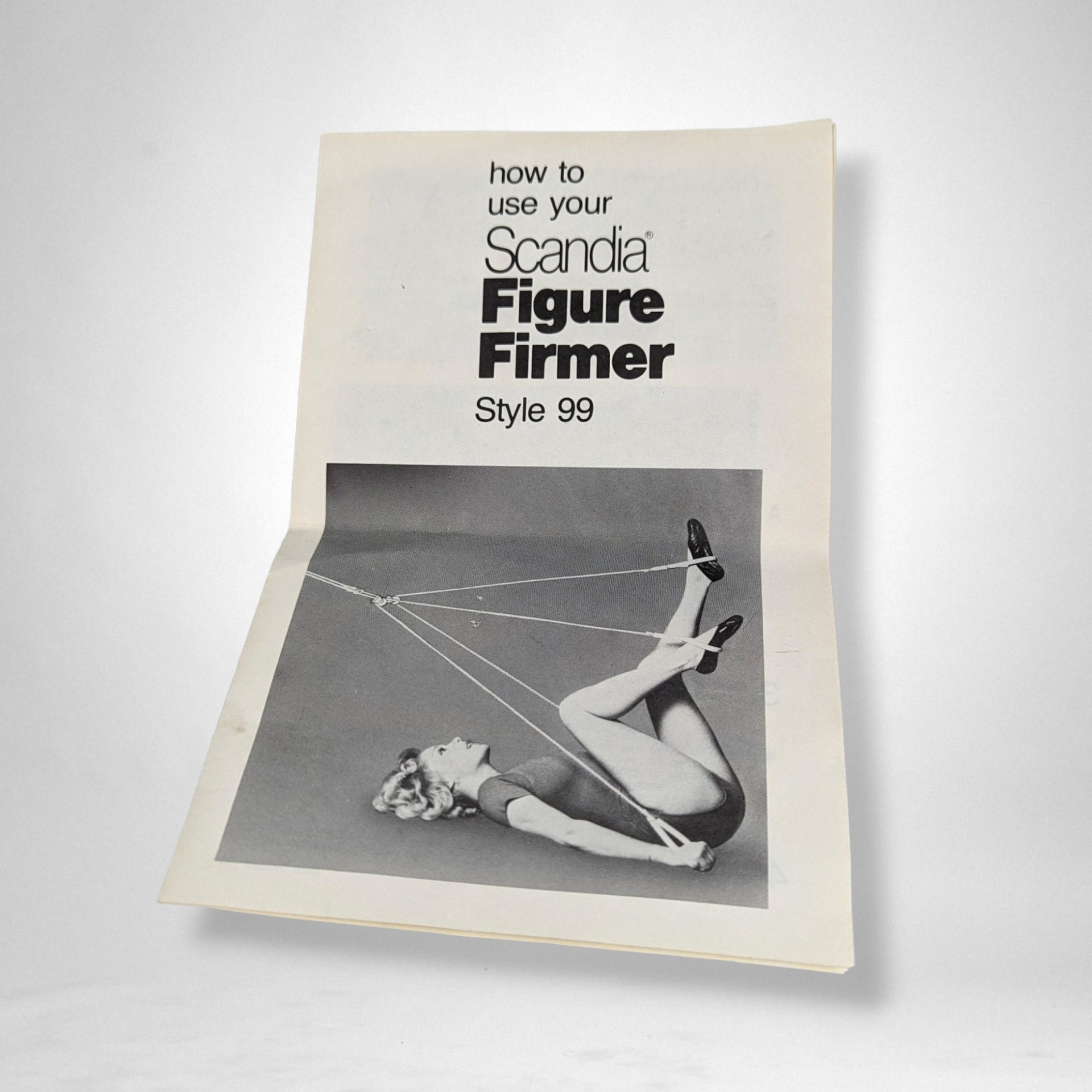 Vintage Scandia Exercise Figure Firmer: Retro Fitness Equipment