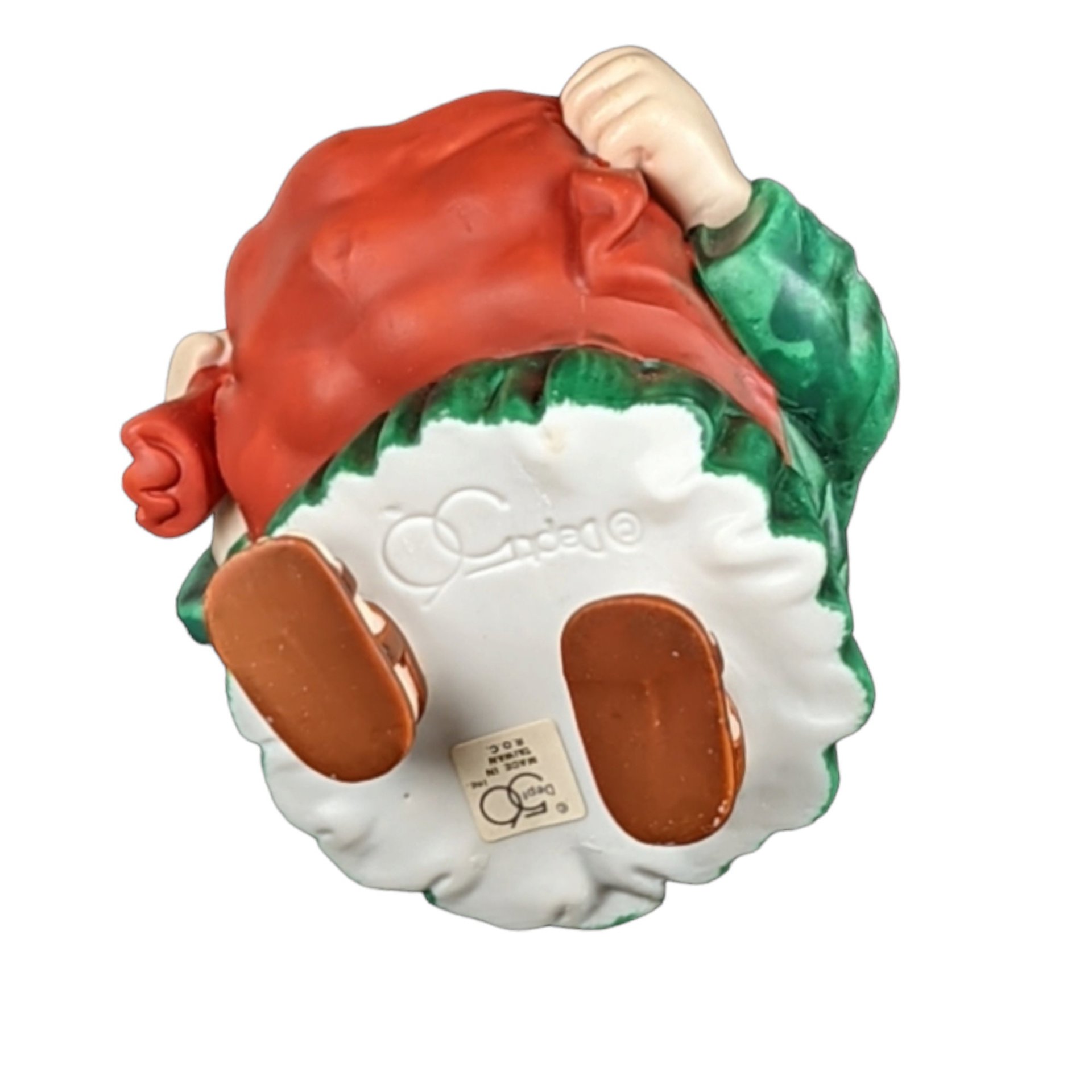 1990s Dept. 56 Merrymaker 'Godfrey the Gatherer' Figurine - Festive Holiday Collectible