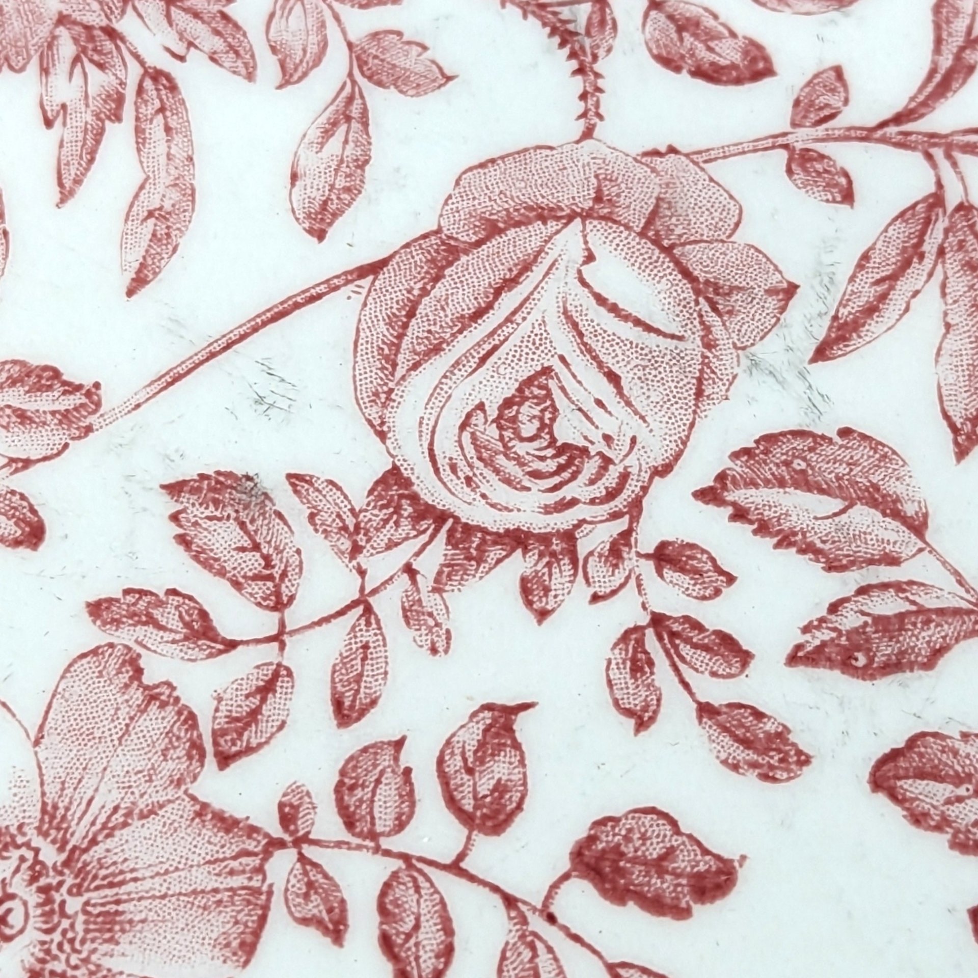 Churchill Pink Peony 12" Oval Serving Platter