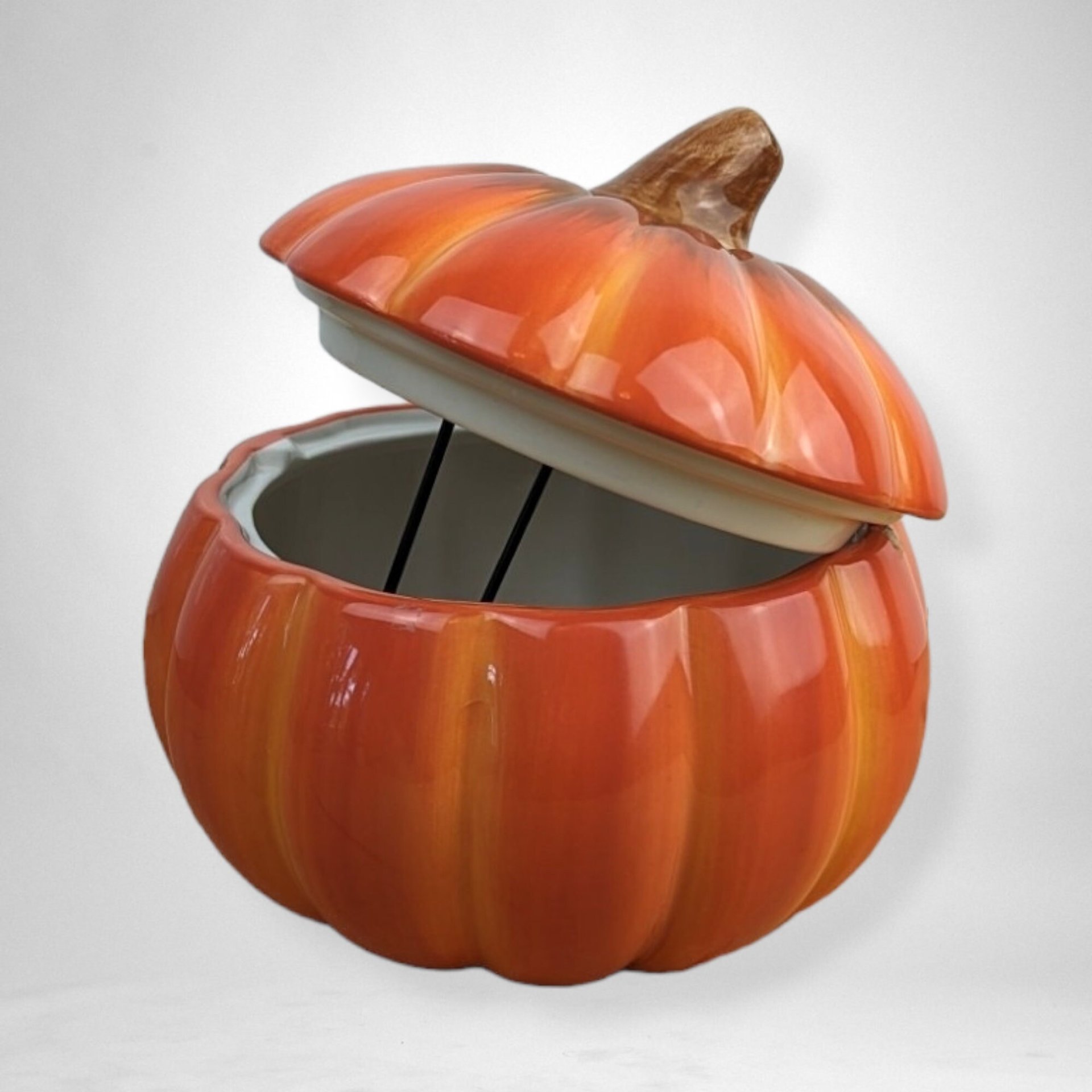 FTD Ceramic Pumpkin Shaped Bowl/Planter