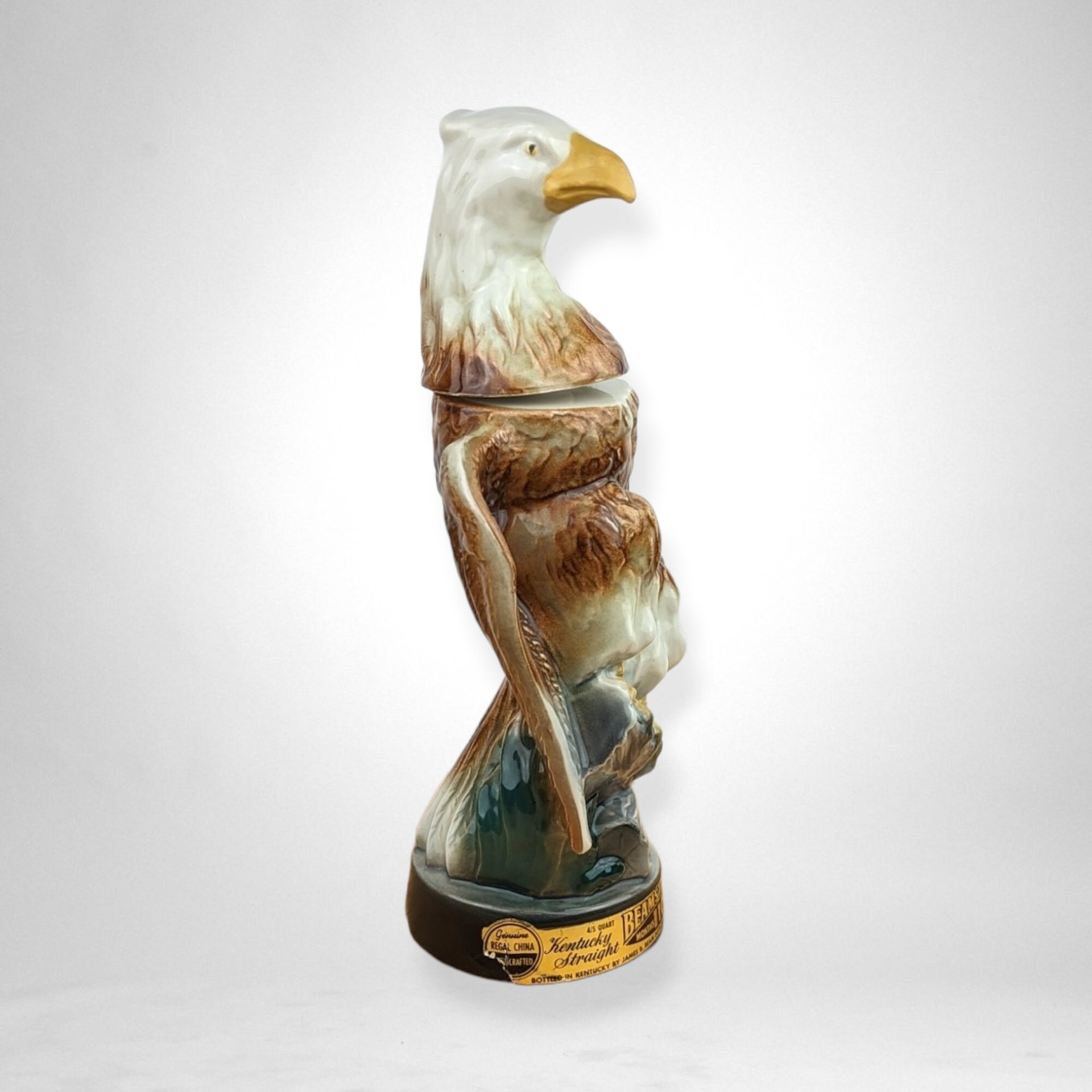 Empty Vintage Jim Beam Eagle Decanter