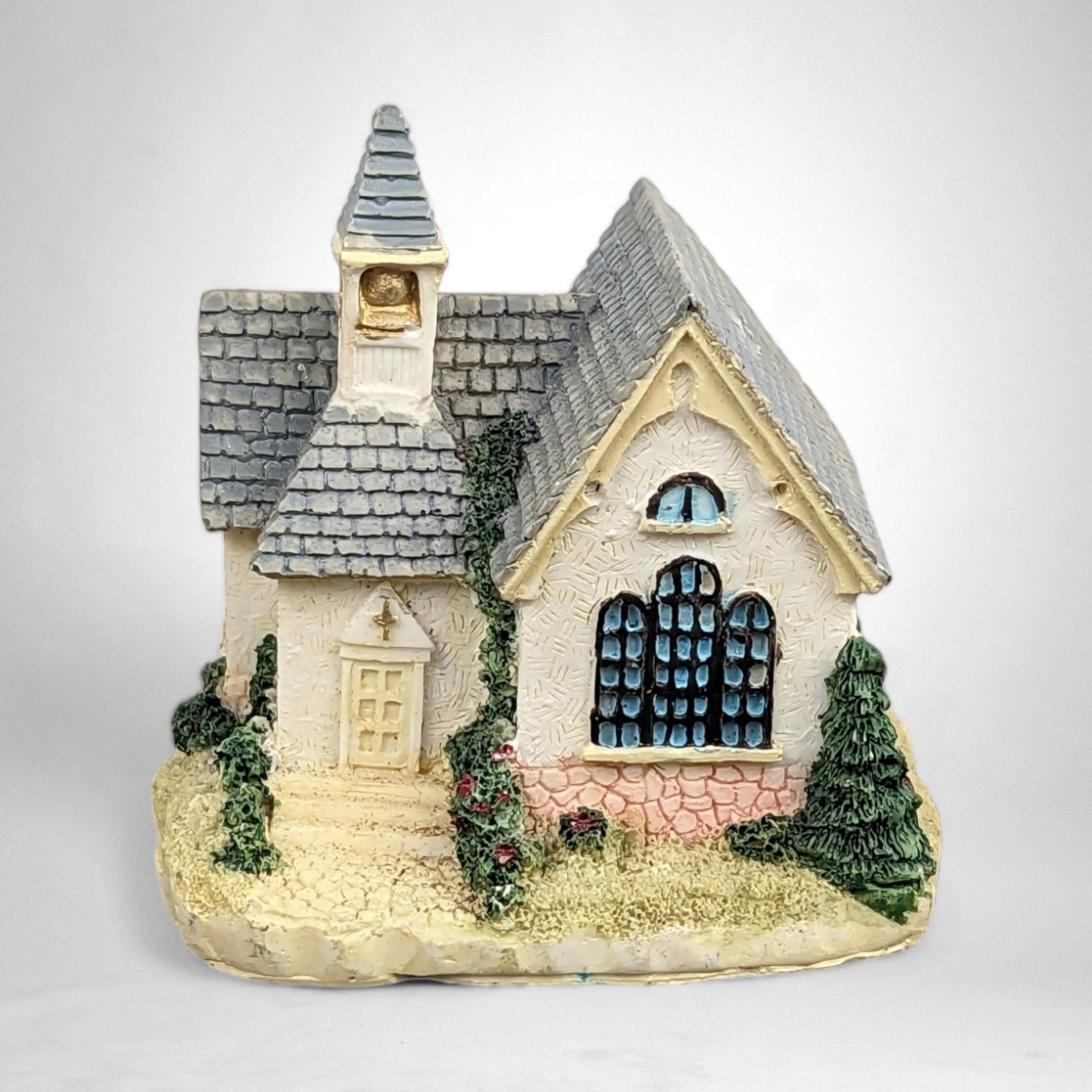 Vintage Church Figurine | Religious Decor | International Resourcing | 1990s