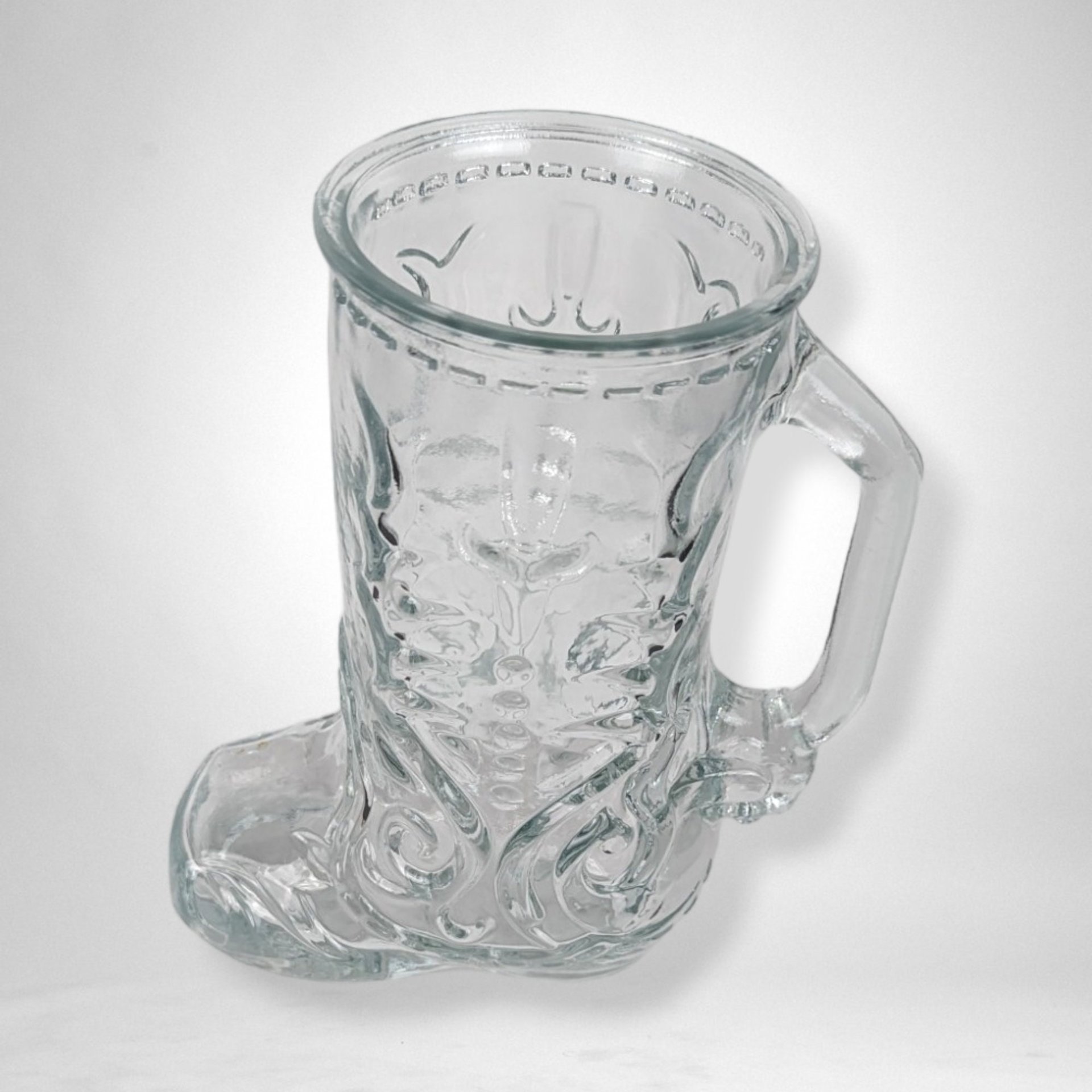Libbey of Canada Cowboy Boot Glass Mug: Saddle Up for Sips with Style