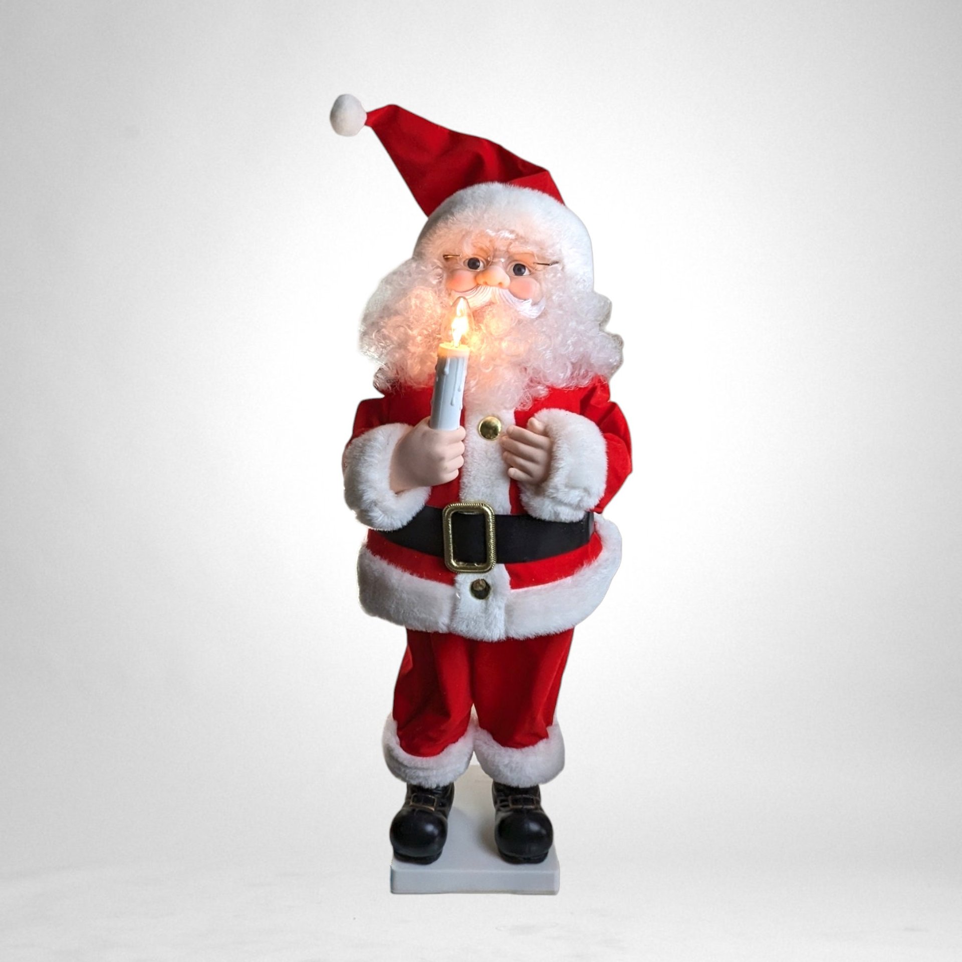 Telco Motionettes of Christmas 33" Animated Santa Display - Bring Holiday Magic to Life with Santa's Motion