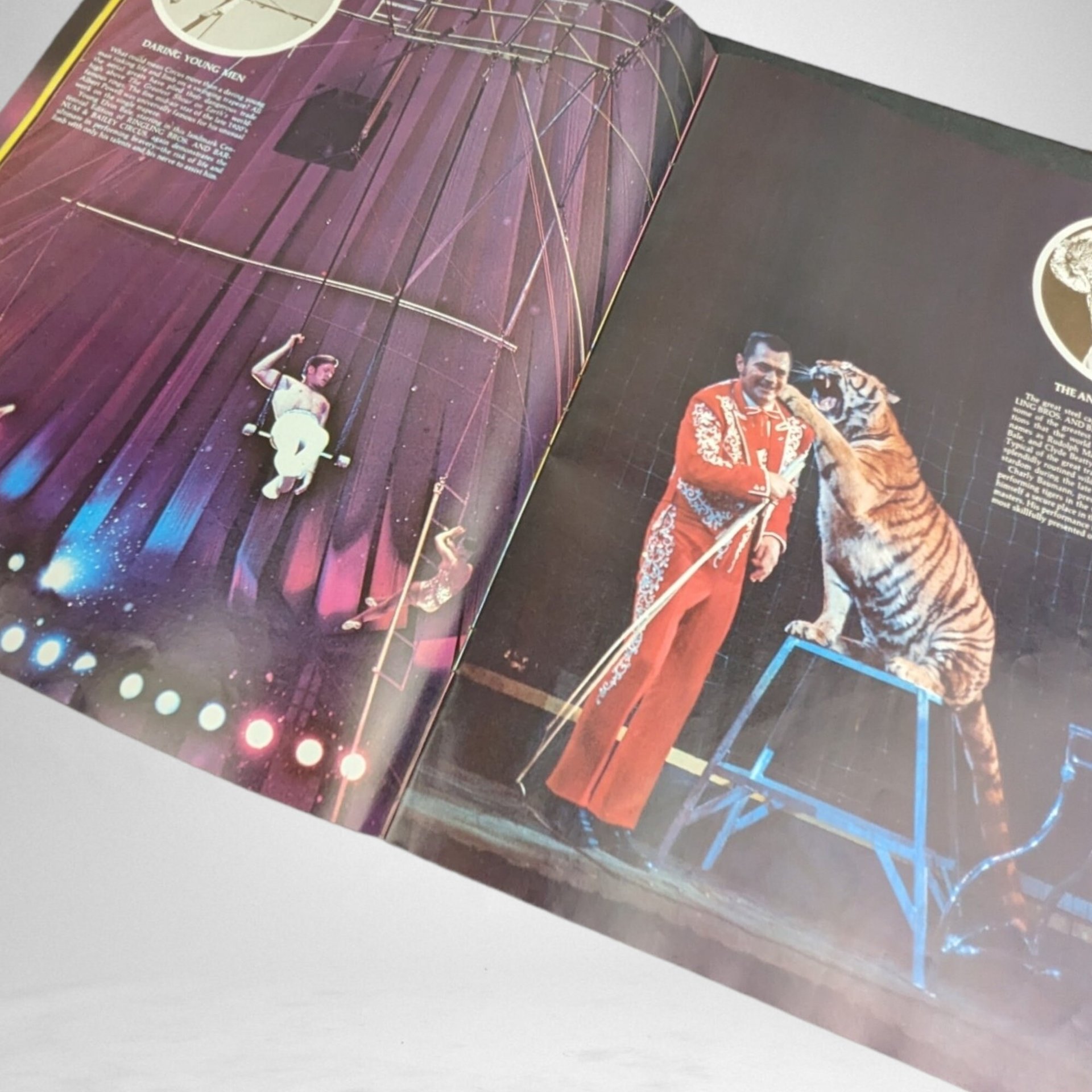 1971 Ringling Bros. Circus 100th Anniversary Souvenir Program | Vintage | Fair Condition