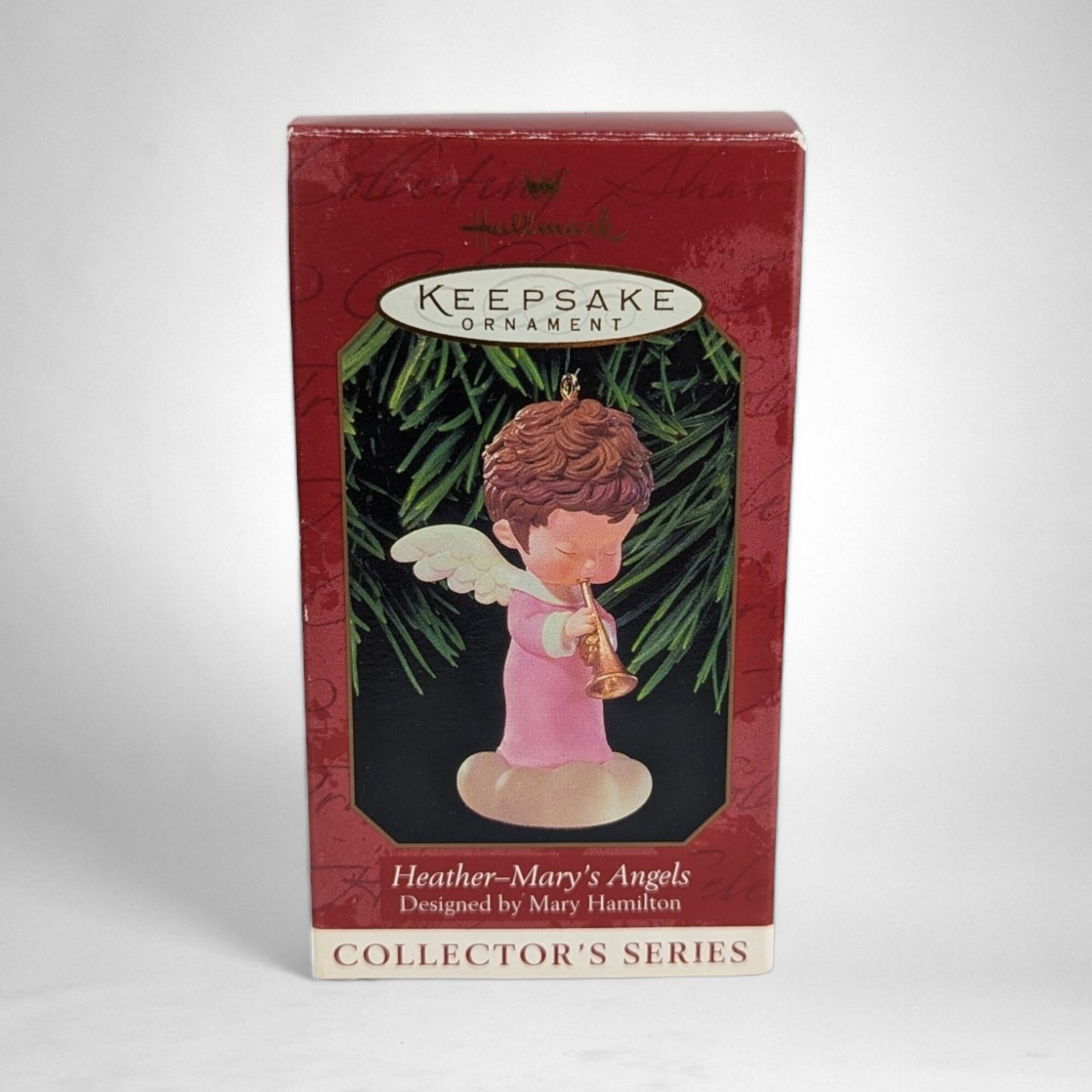 1999 Hallmark Mary's Angels Heather Ornament - Vintage Christmas Collectible