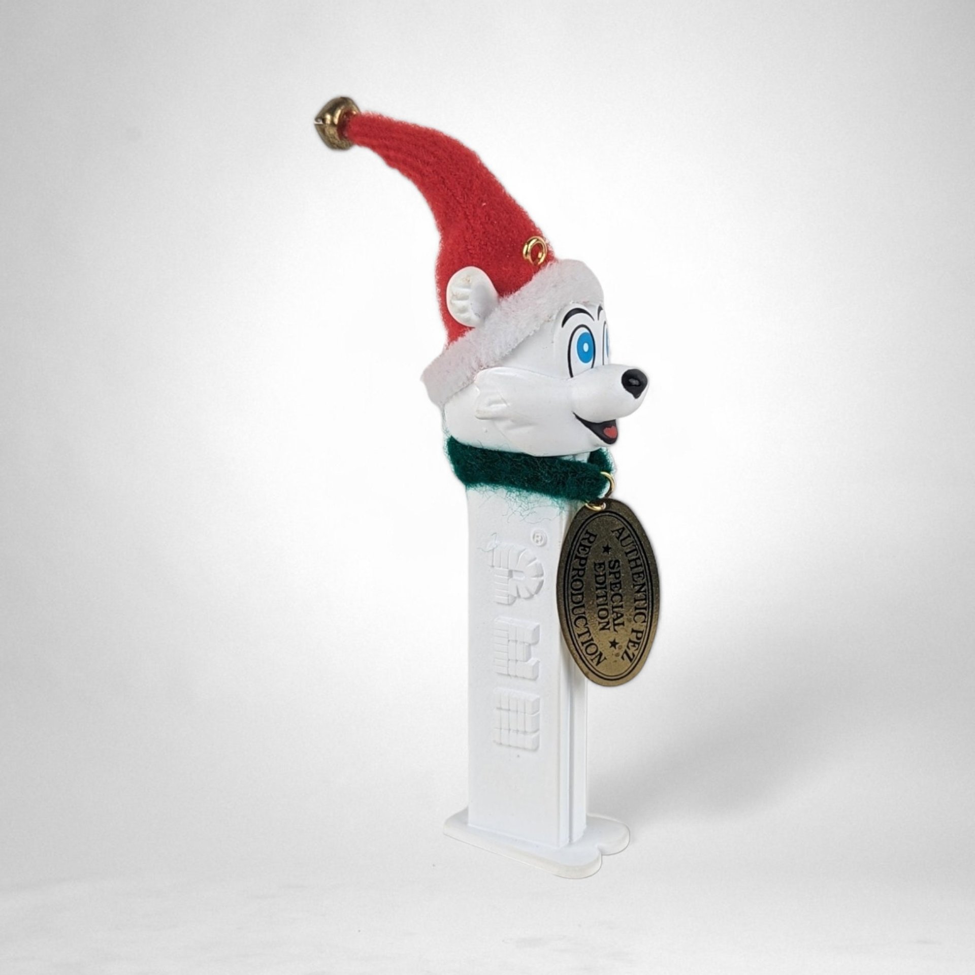 Vintage Carlton Heirloom PEZ Polar Bear Ornament - A Timeless Christmas Delight