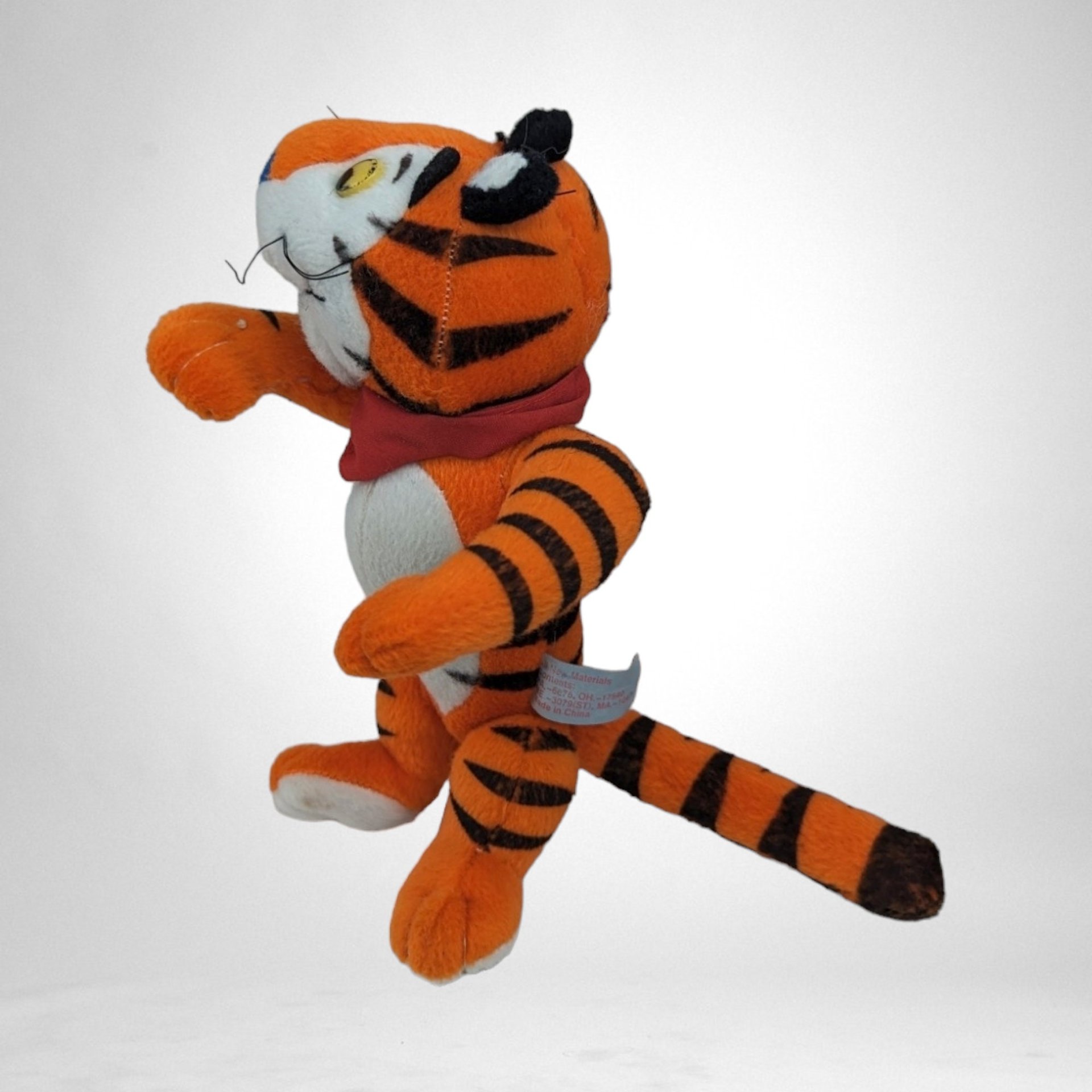 Vintage 1997 Tony the Tiger Cereal Plush Doll: The Iconic Cereal Mascot