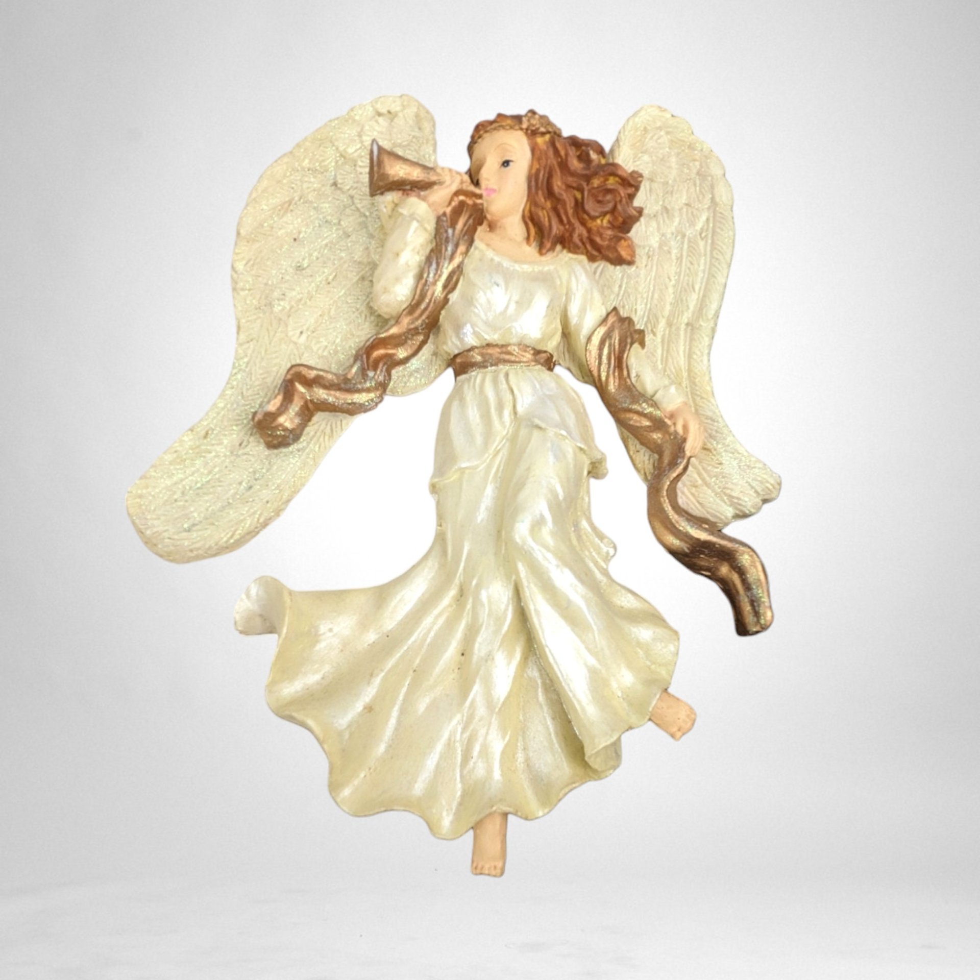 Vintage Styrofoam Angel Wall Hangings - Heavenly Home Decor Duo