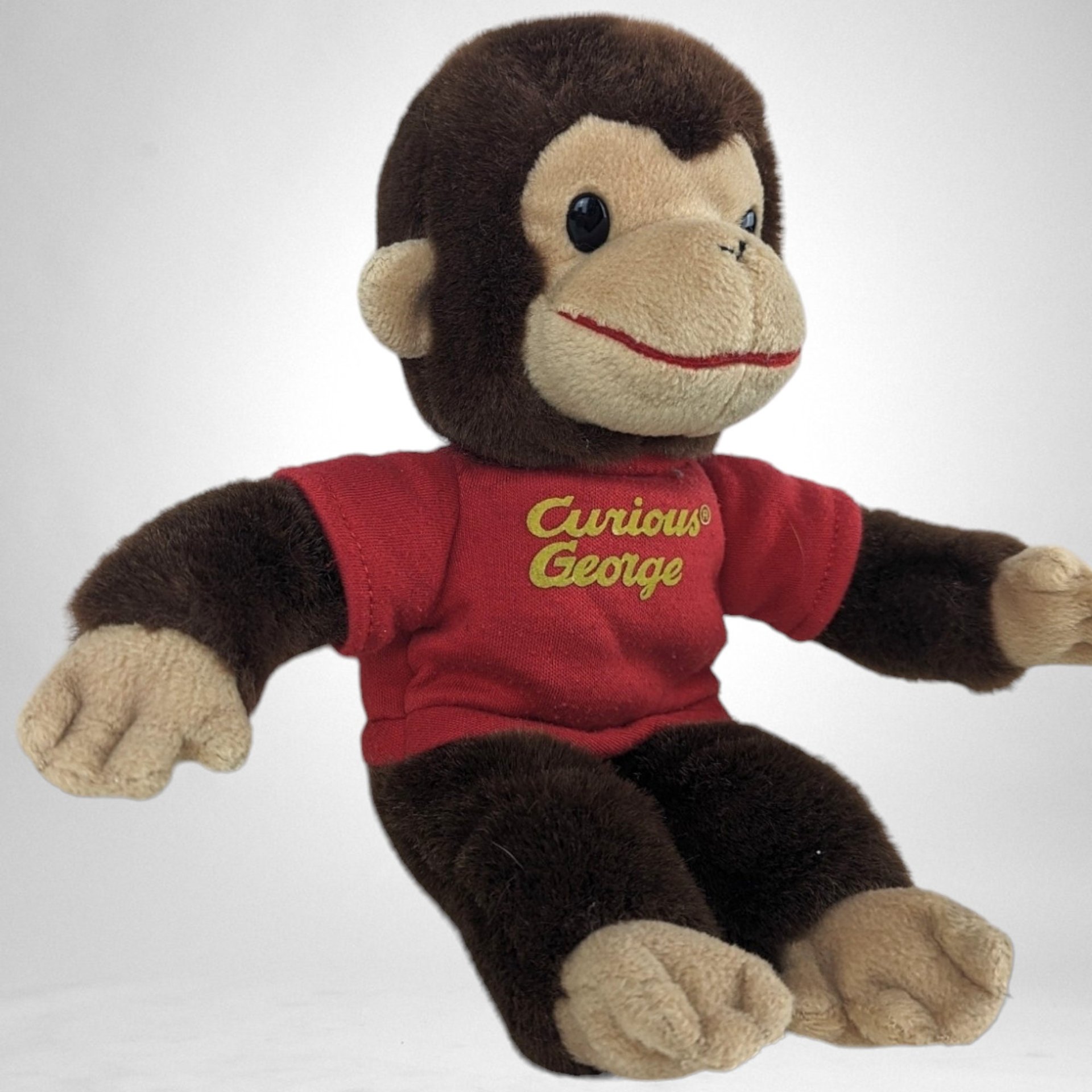 Vintage Curious George Plush Doll: Classic Stuffed Animal