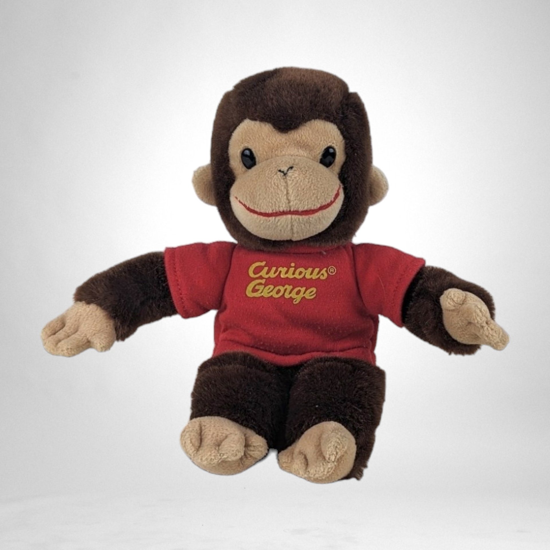 Vintage Curious George Plush Doll: Classic Stuffed Animal