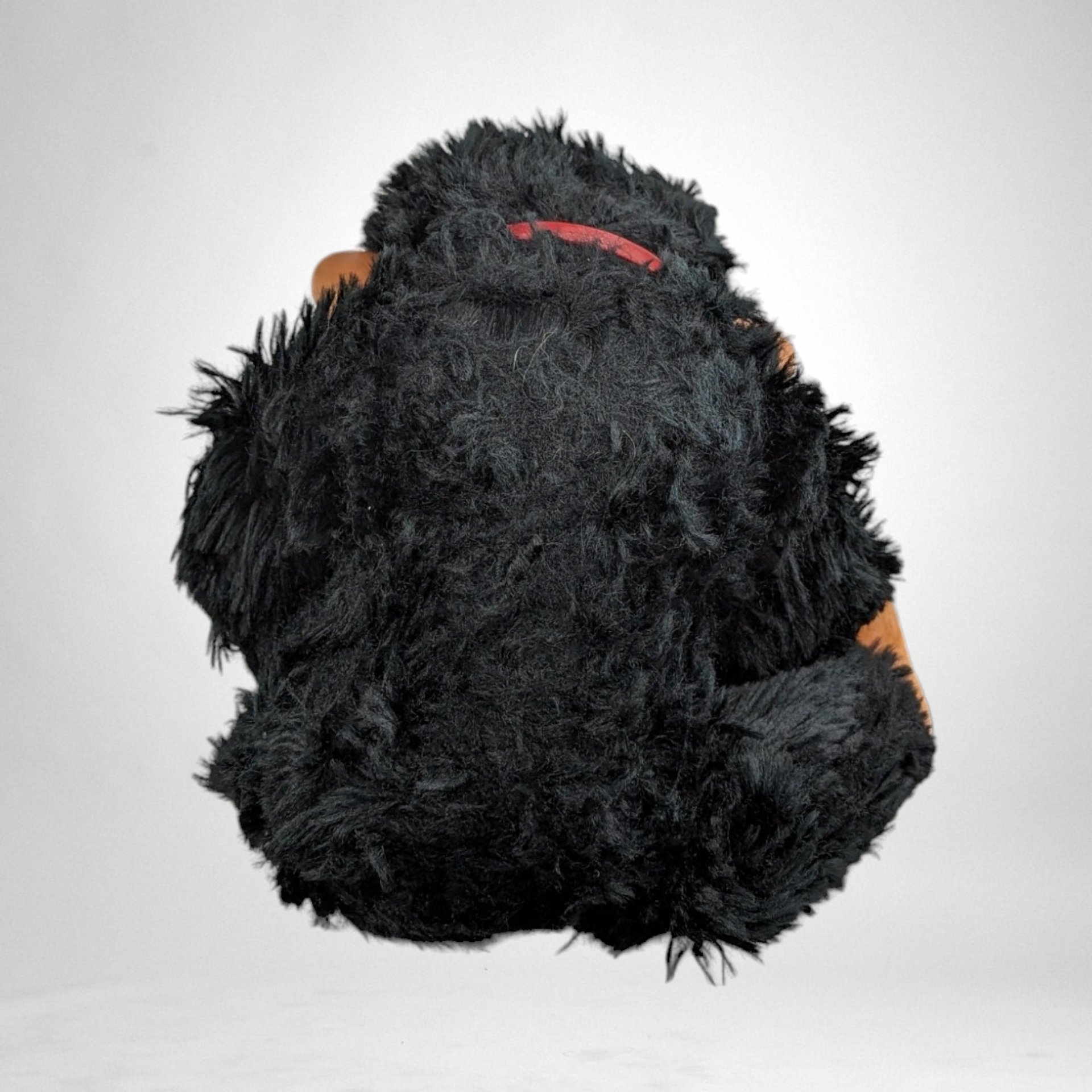 Charming Toy: Vintage Rubber Face Monkey Doll with a Touch of Creepy Nostalgia