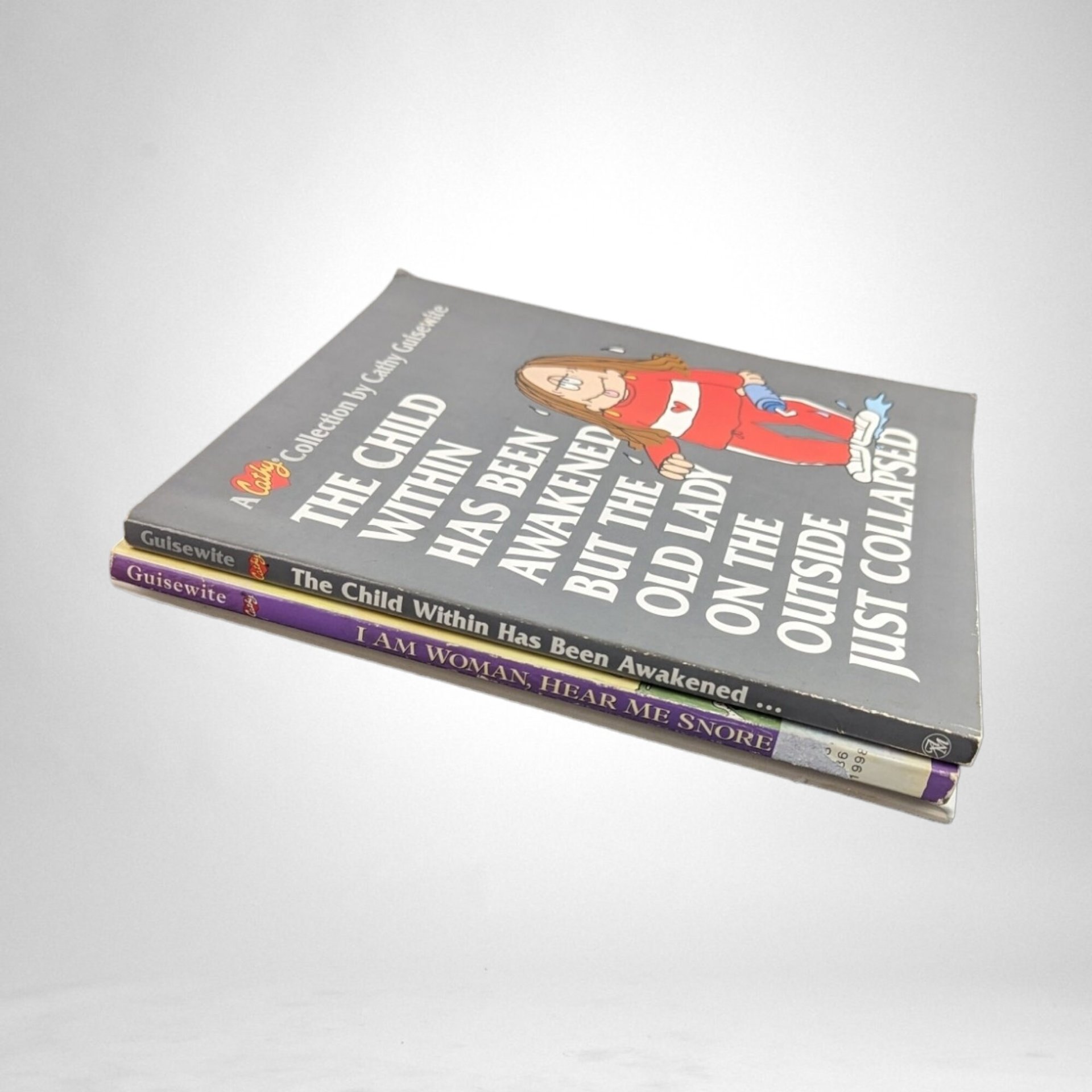 Cathy Comic Book Set | "I Am Woman" & "The Child Within" | Cathy Guisewite | Humorous Books for Women