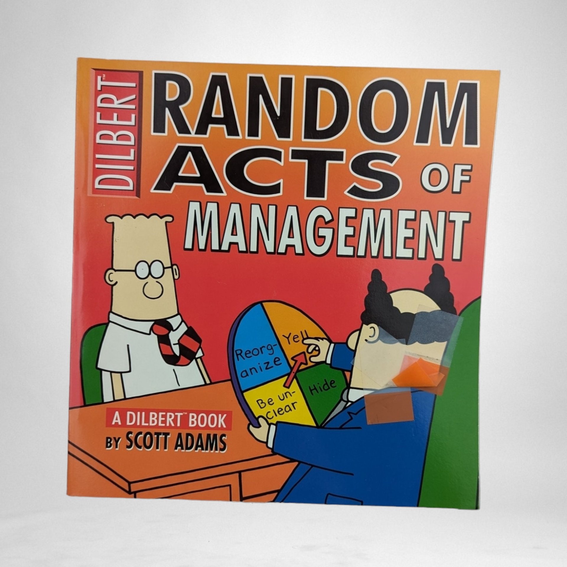 2 Dilbert Comic Books by Scott Adams - Hilarious Office Humor Duo