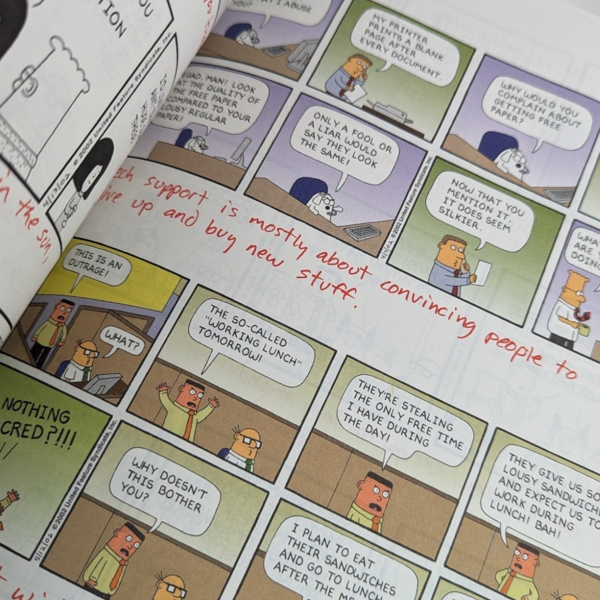 2 Dilbert Comic Books by Scott Adams - Hilarious Office Humor Duo